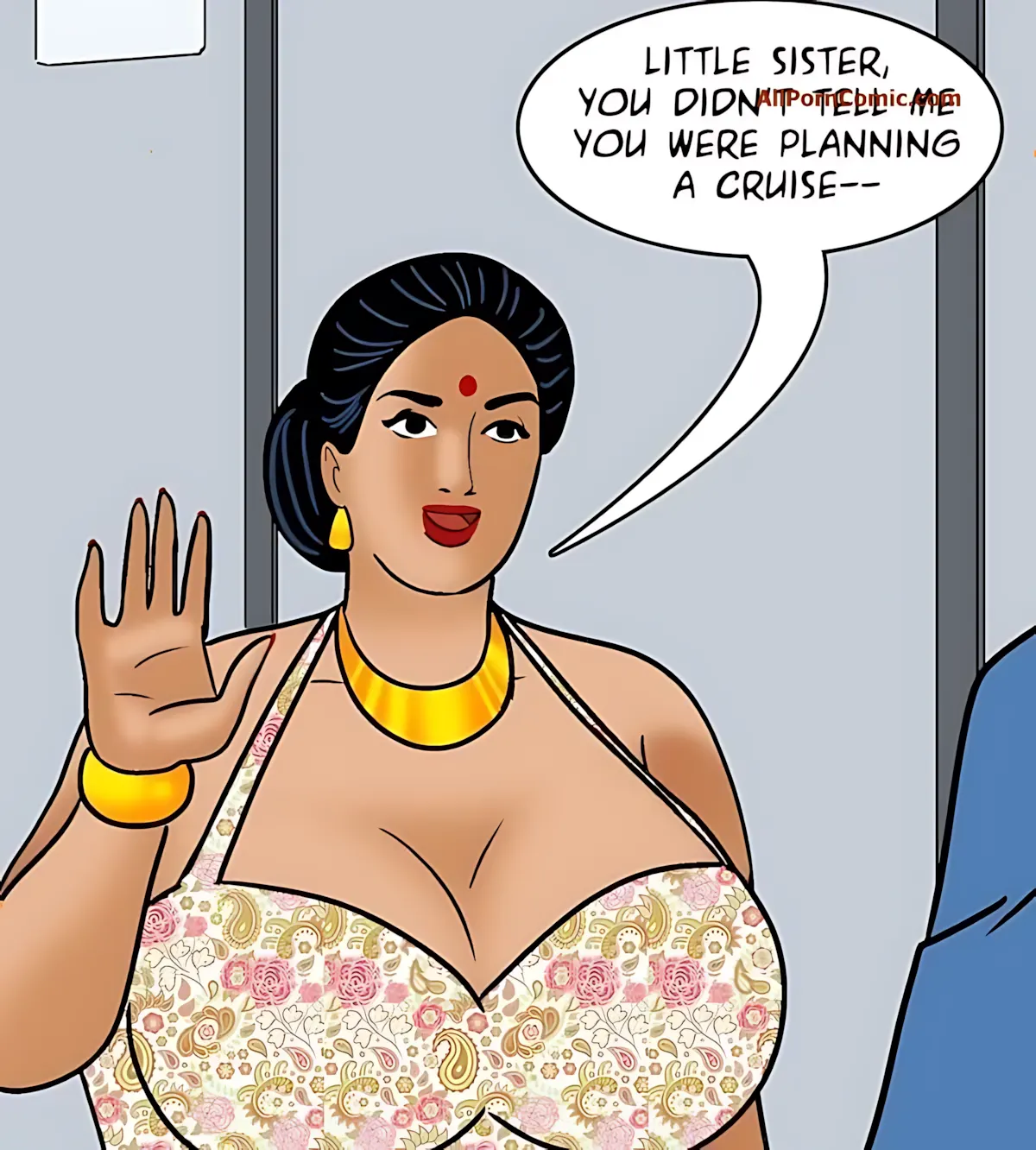 Velamma All Episodes Comics - 100.2 . Velamma - Episode 100 - Part 2 - The Love Boat - Page 18