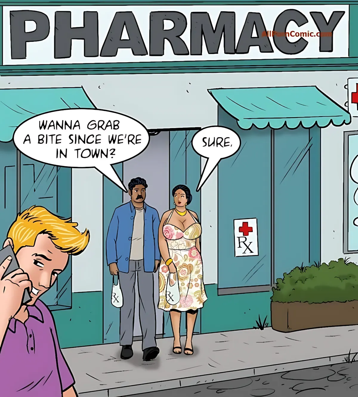 Velamma All Episodes Comics - 100.2 . Velamma - Episode 100 - Part 2 - The Love Boat - Page 25