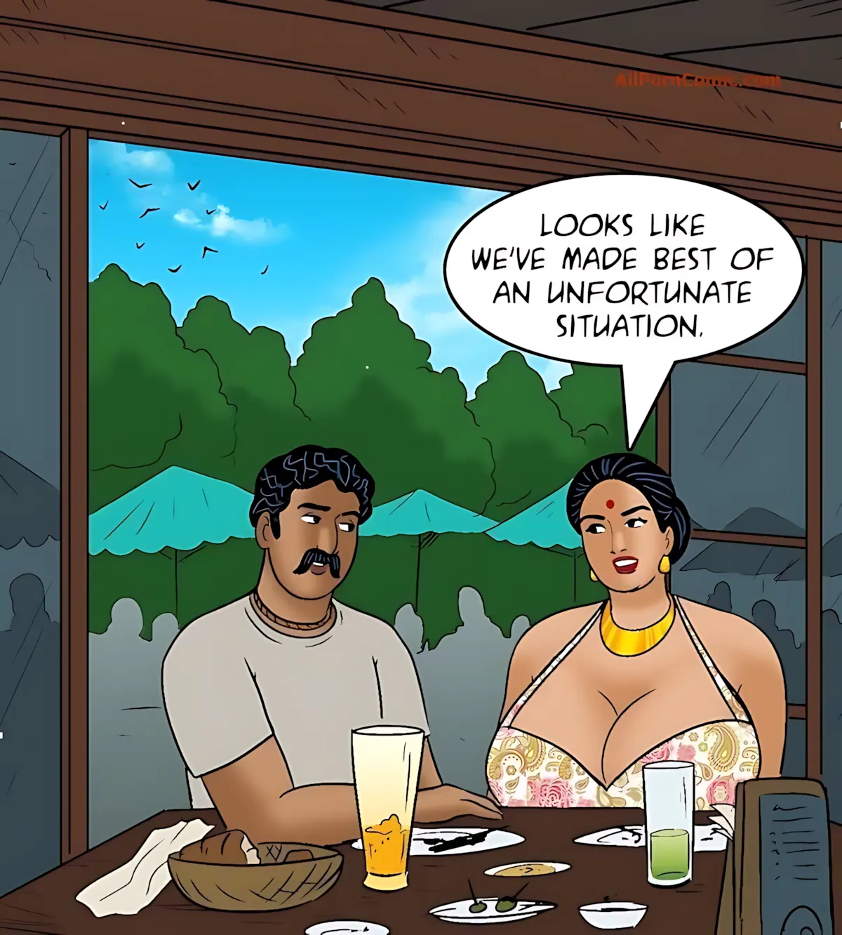 Velamma All Episodes Comics - 100.2 . Velamma - Episode 100 - Part 2 - The Love Boat - Page 26
