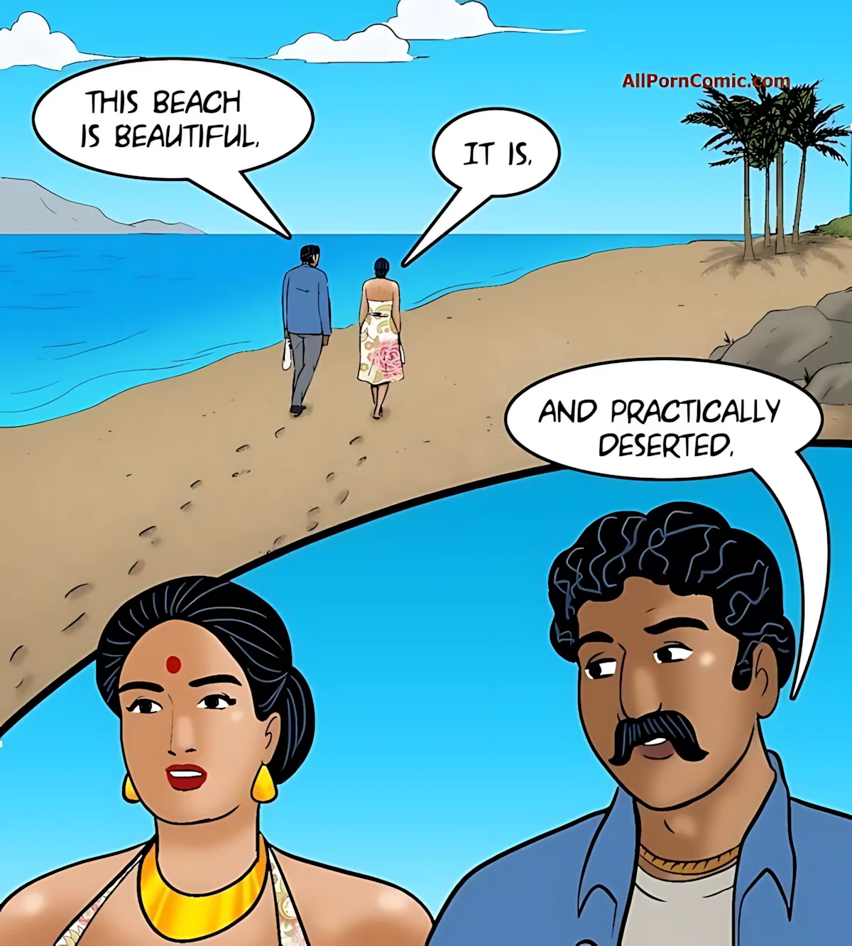 Velamma All Episodes Comics - 100.2 . Velamma - Episode 100 - Part 2 - The Love Boat - Page 34