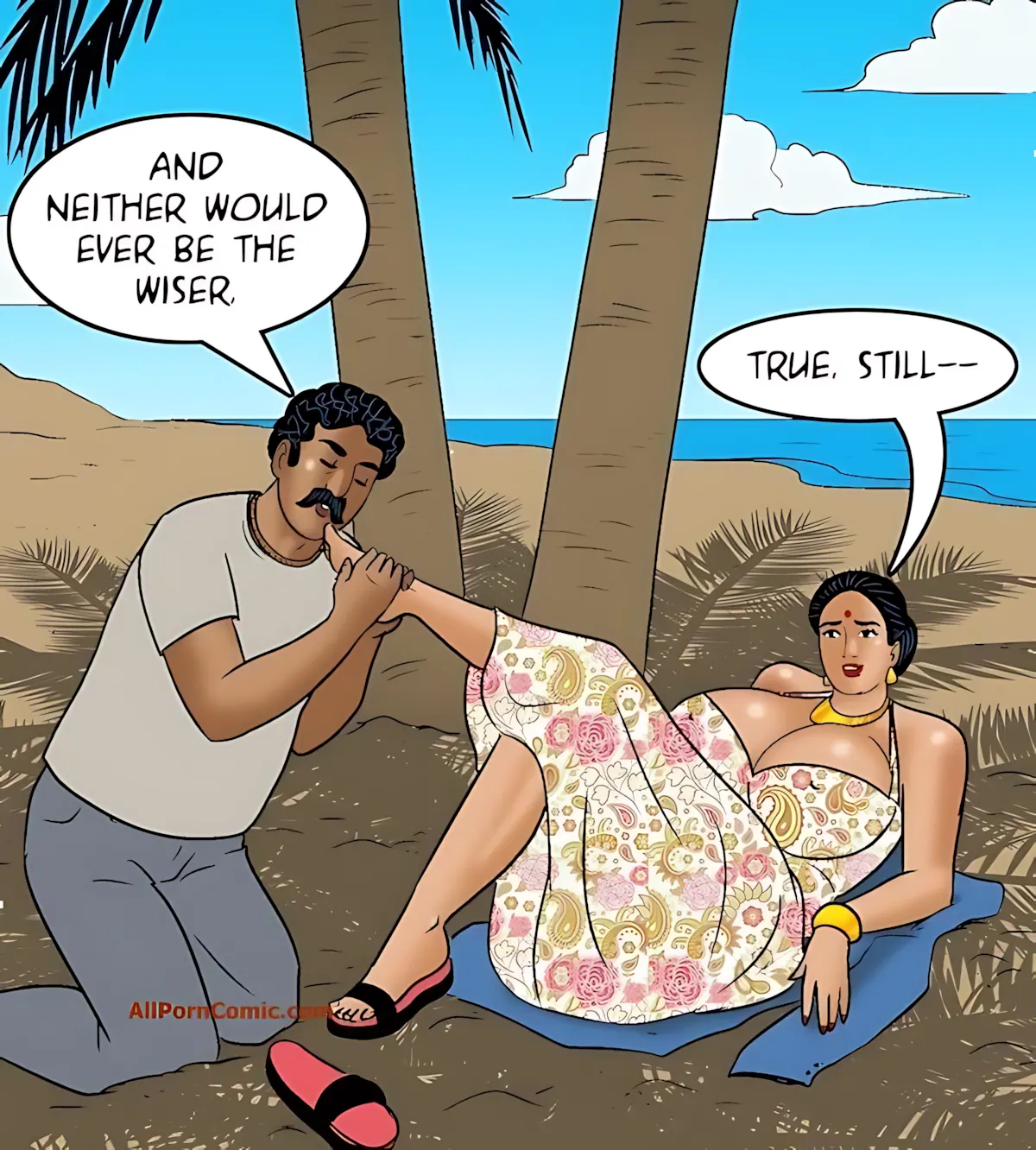 Velamma All Episodes Comics - 100.2 . Velamma - Episode 100 - Part 2 - The Love Boat - Page 38