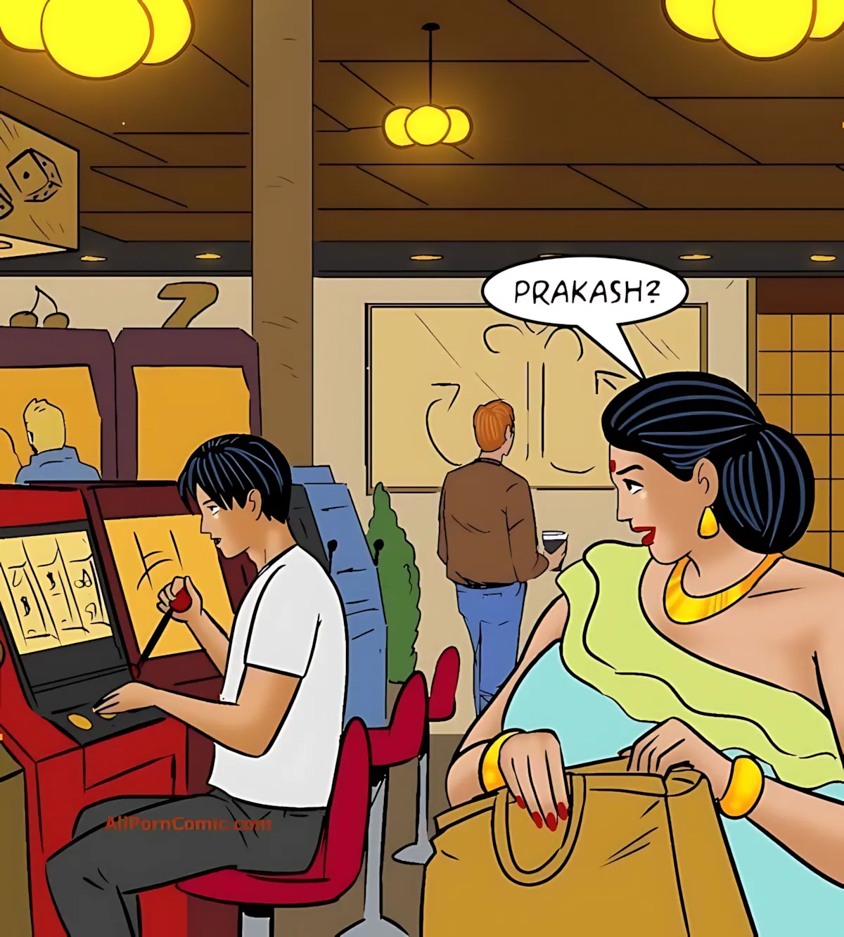 Velamma All Episodes Comics - 100.2 . Velamma - Episode 100 - Part 2 - The Love Boat - Page 54