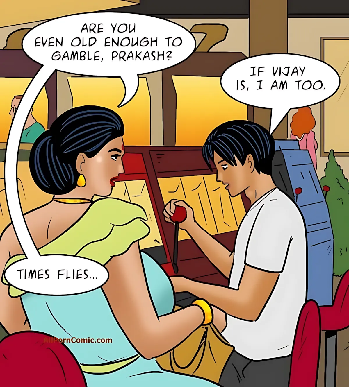 Velamma All Episodes Comics - 100.2 . Velamma - Episode 100 - Part 2 - The Love Boat - Page 59