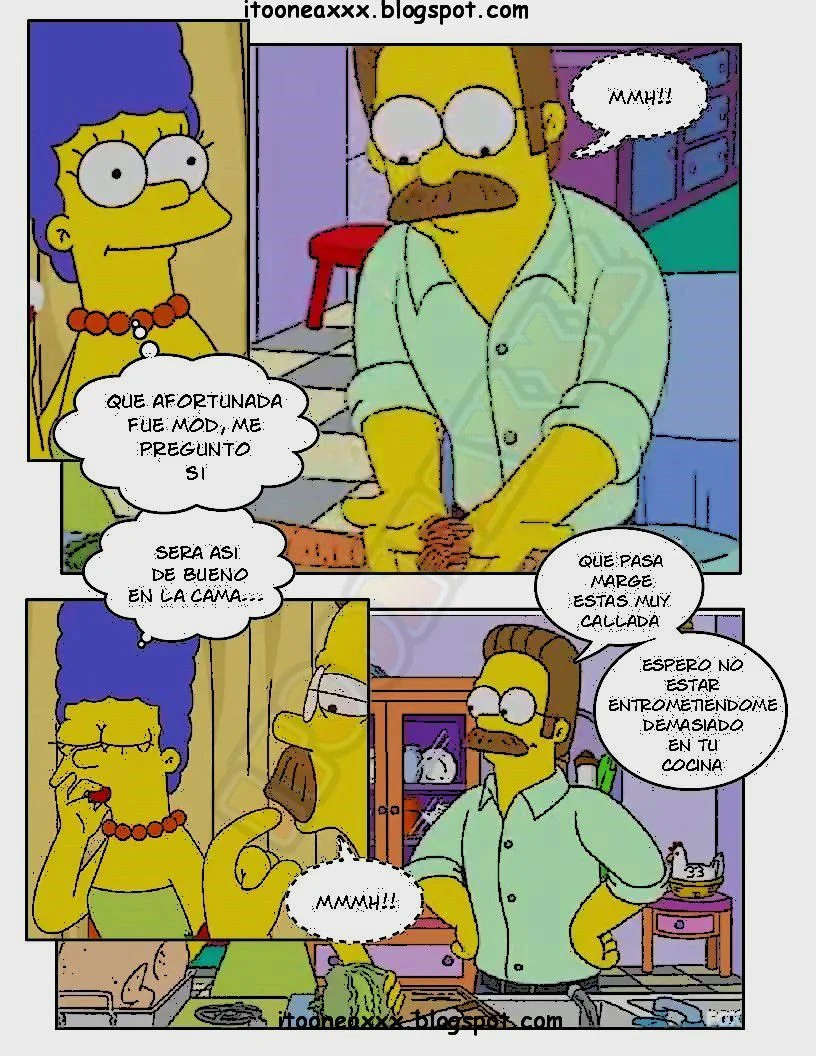 The Simpsons Porn Comics Series - 9 [Spanish] El Diablo No Usa Nada - Page 2