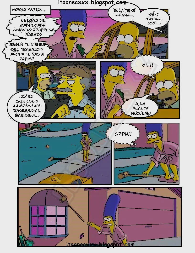 The Simpsons Porn Comics Series - 9 [Spanish] El Diablo No Usa Nada - Page 3