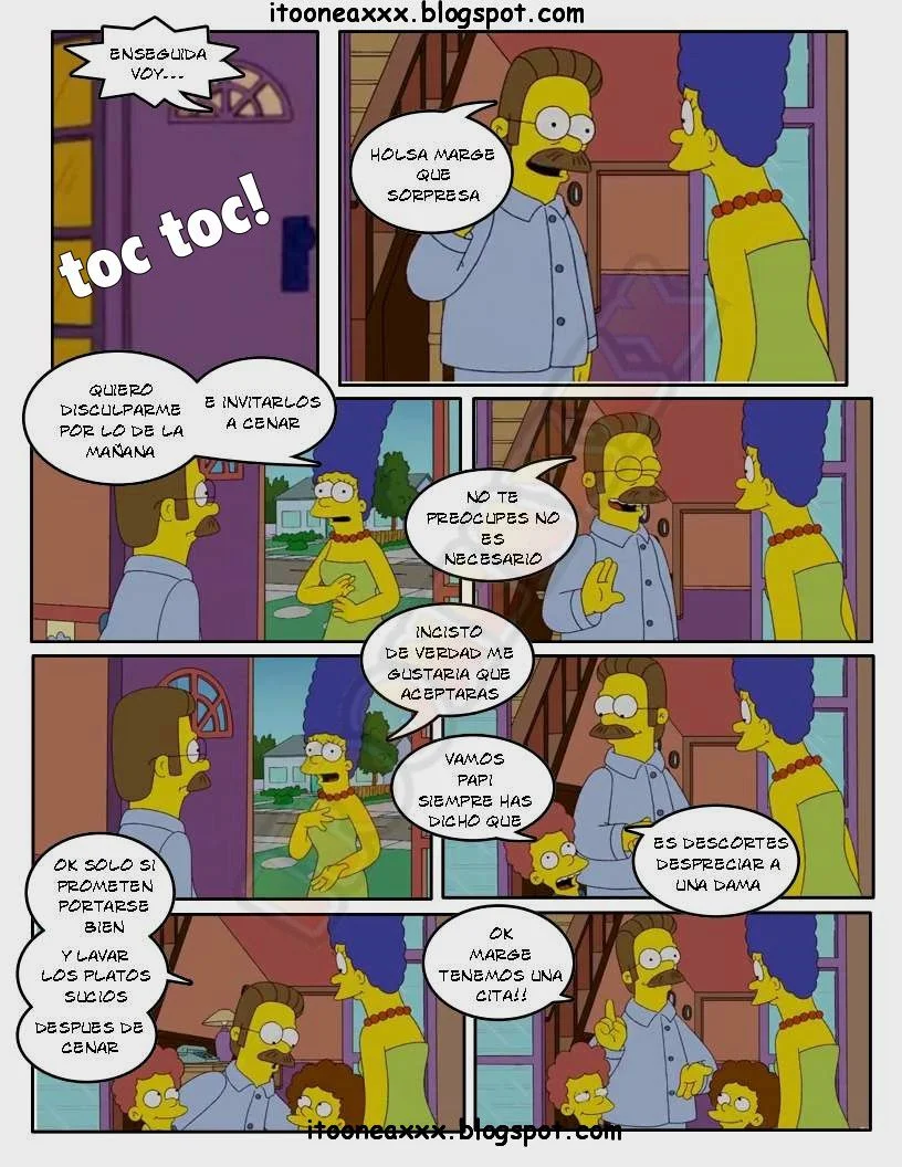 The Simpsons Porn Comics Series - 9 [Spanish] El Diablo No Usa Nada - Page 5