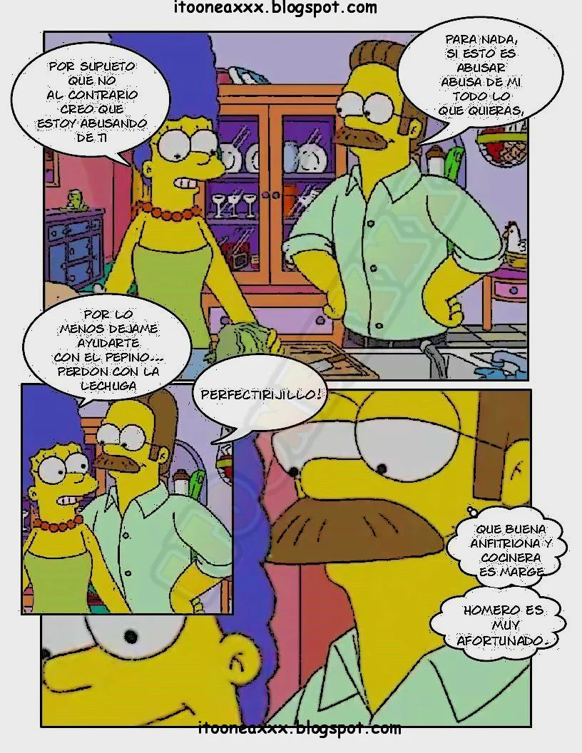 The Simpsons Porn Comics Series - 9 [Spanish] El Diablo No Usa Nada - Page 6