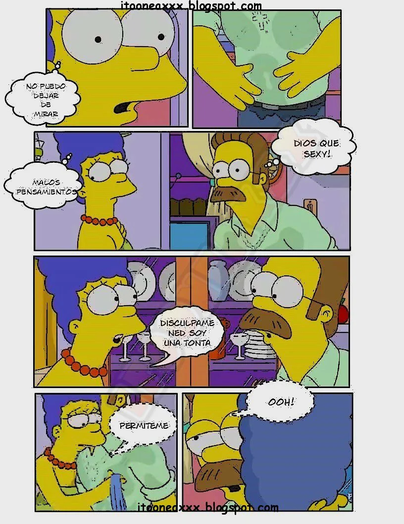 The Simpsons Porn Comics Series - 9 [Spanish] El Diablo No Usa Nada - Page 9