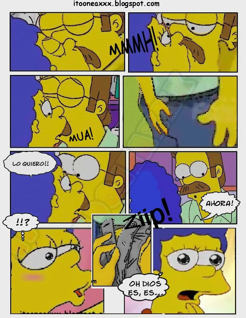 The Simpsons Porn Comics Series - 9 [Spanish] El Diablo No Usa Nada - Page 11