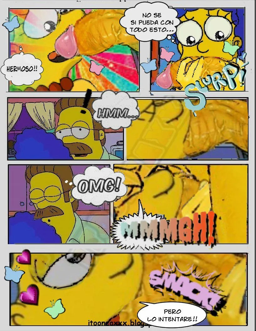 The Simpsons Porn Comics Series - 9 [Spanish] El Diablo No Usa Nada - Page 12