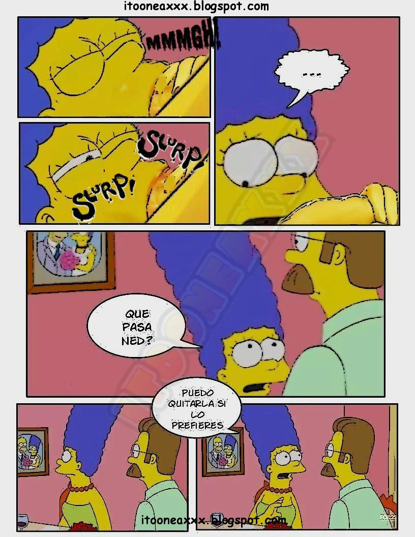 The Simpsons Porn Comics Series - 9 [Spanish] El Diablo No Usa Nada - Page 15
