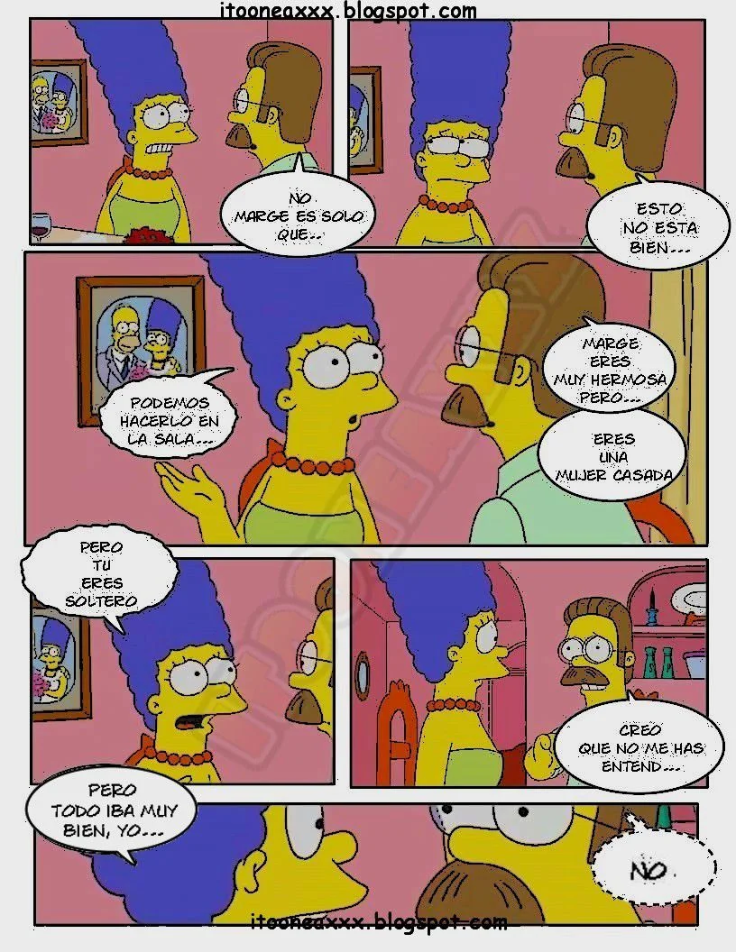 The Simpsons Porn Comics Series - 9 [Spanish] El Diablo No Usa Nada - Page 16