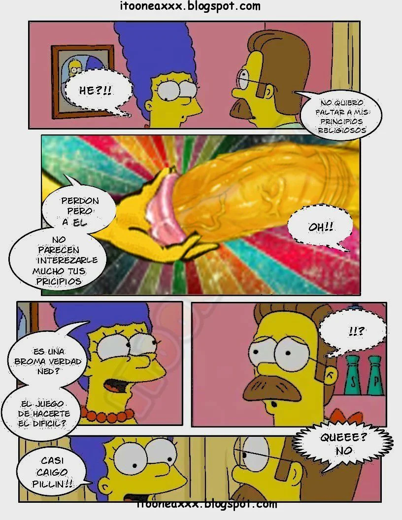 The Simpsons Porn Comics Series - 9 [Spanish] El Diablo No Usa Nada - Page 17