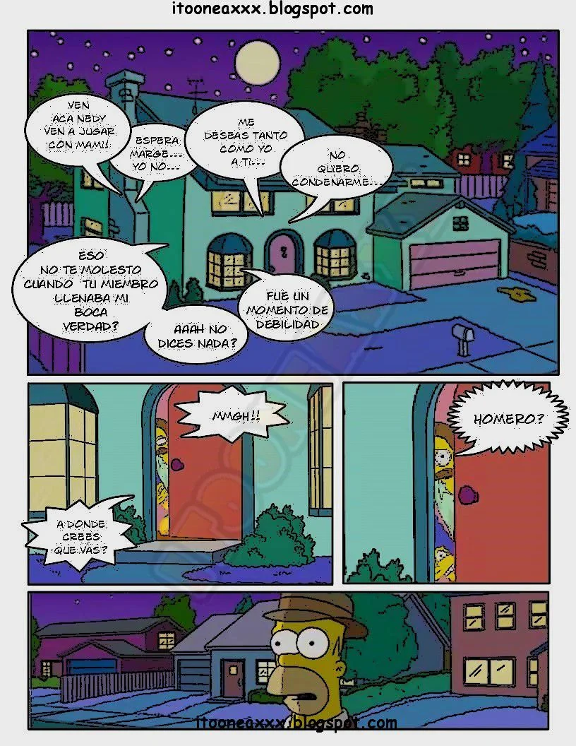 The Simpsons Porn Comics Series - 9 [Spanish] El Diablo No Usa Nada - Page 18