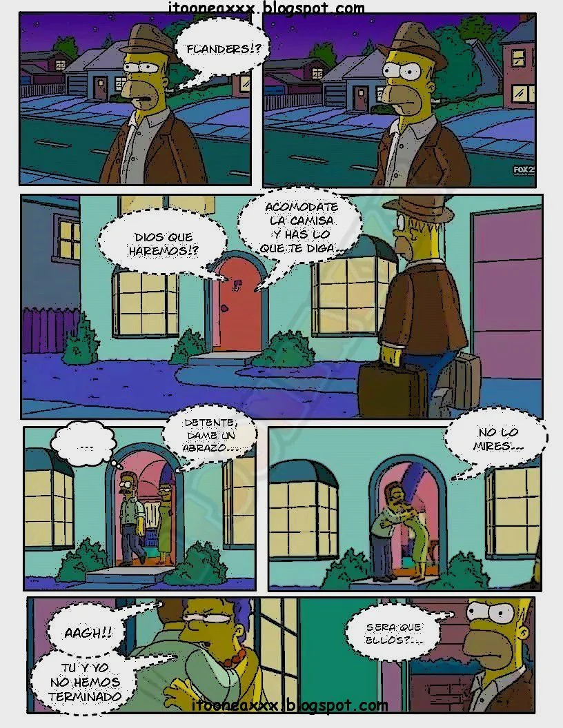 The Simpsons Porn Comics Series - 9 [Spanish] El Diablo No Usa Nada - Page 19