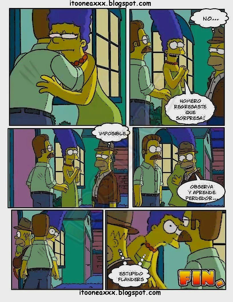 The Simpsons Porn Comics Series - 9 [Spanish] El Diablo No Usa Nada - Page 20