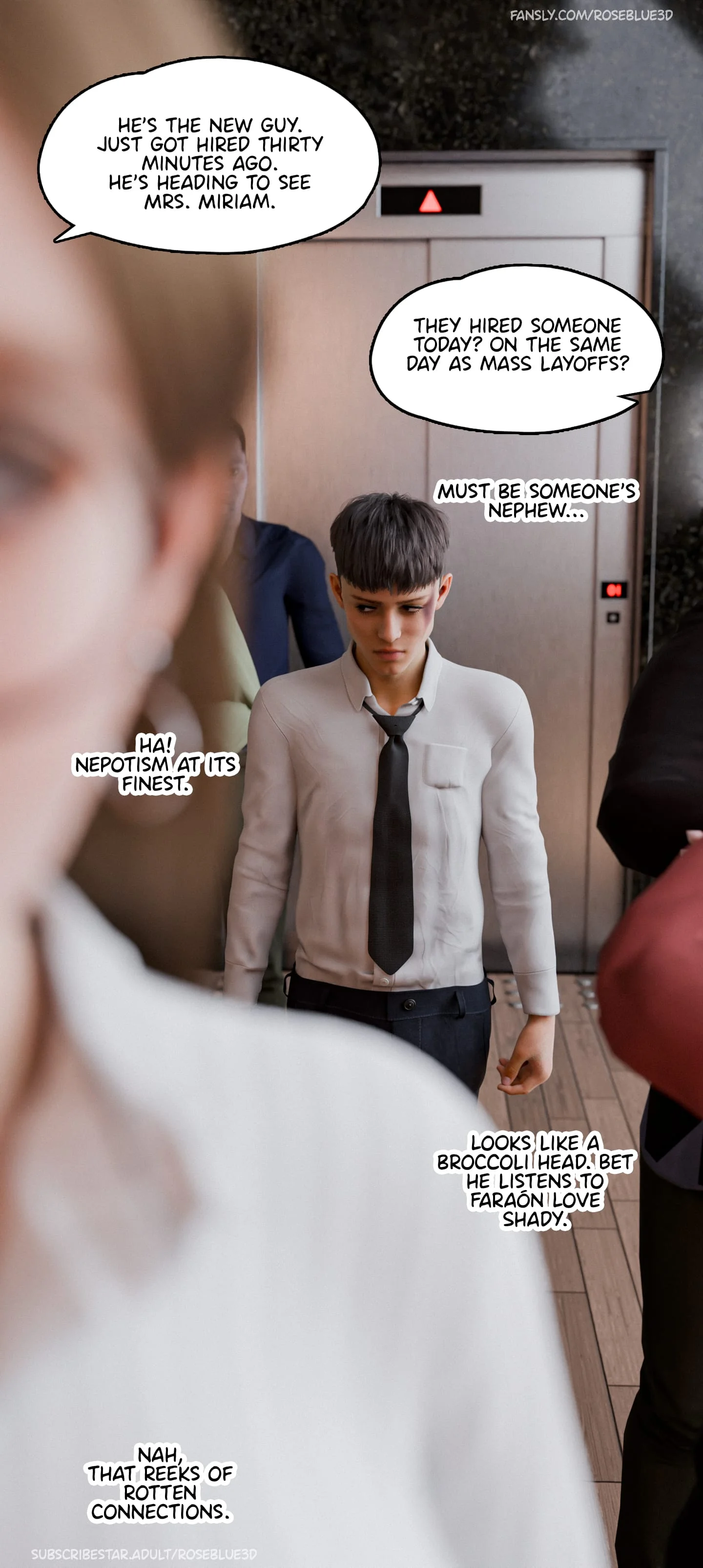 Dismissed [Rose Blue 3D] - 2 . Dismissed - Ch.2 - Page 27