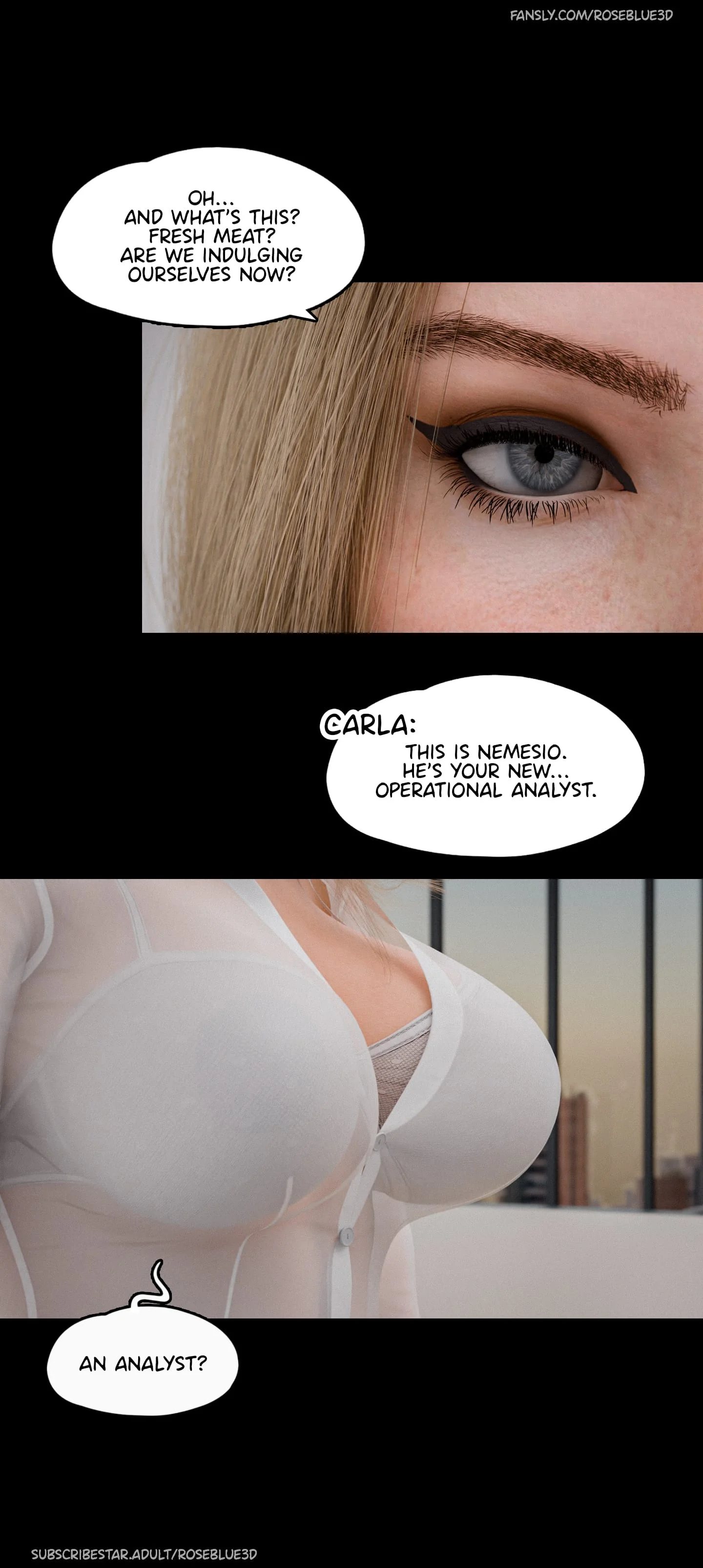 Dismissed [Rose Blue 3D] - 2 . Dismissed - Ch.2 - Page 37