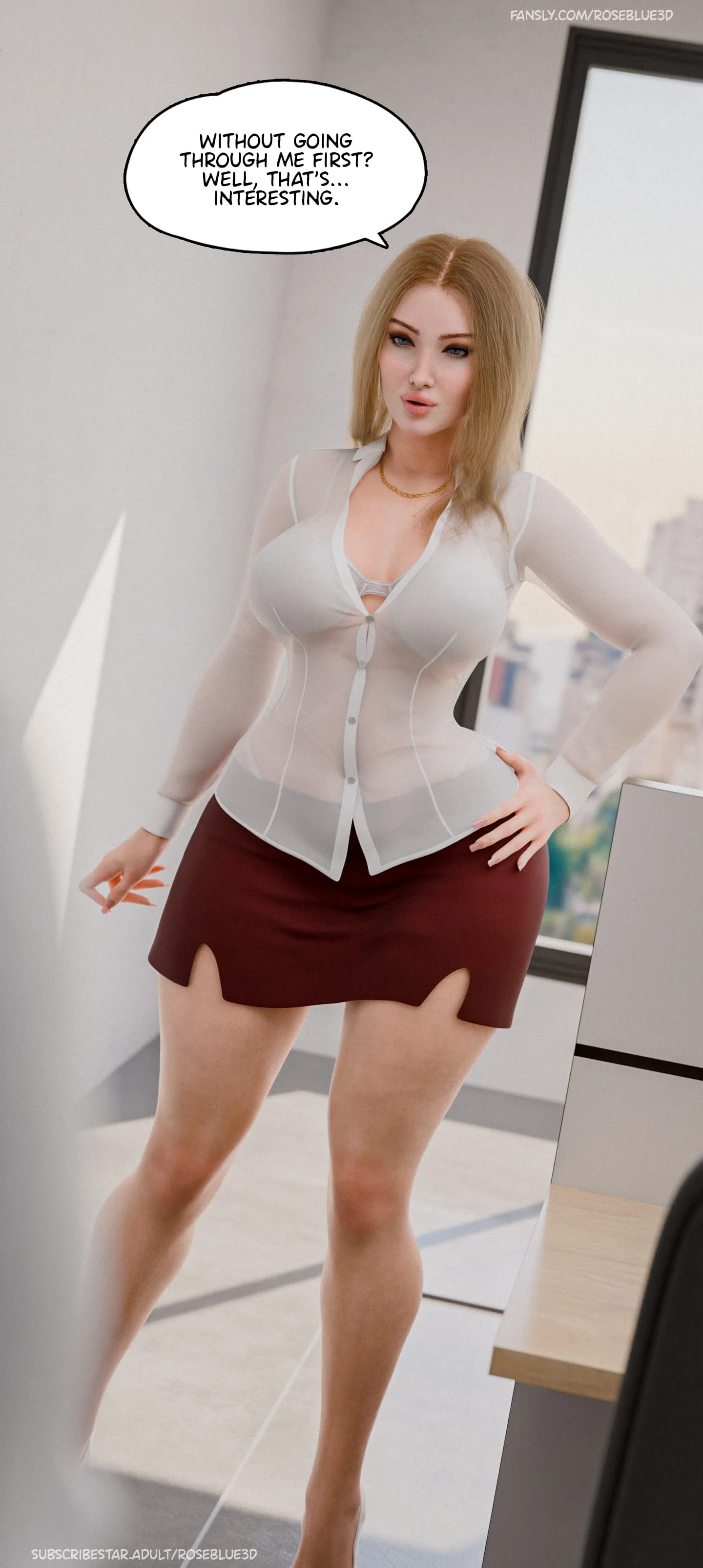Dismissed [Rose Blue 3D] - 2 . Dismissed - Ch.2 - Page 38