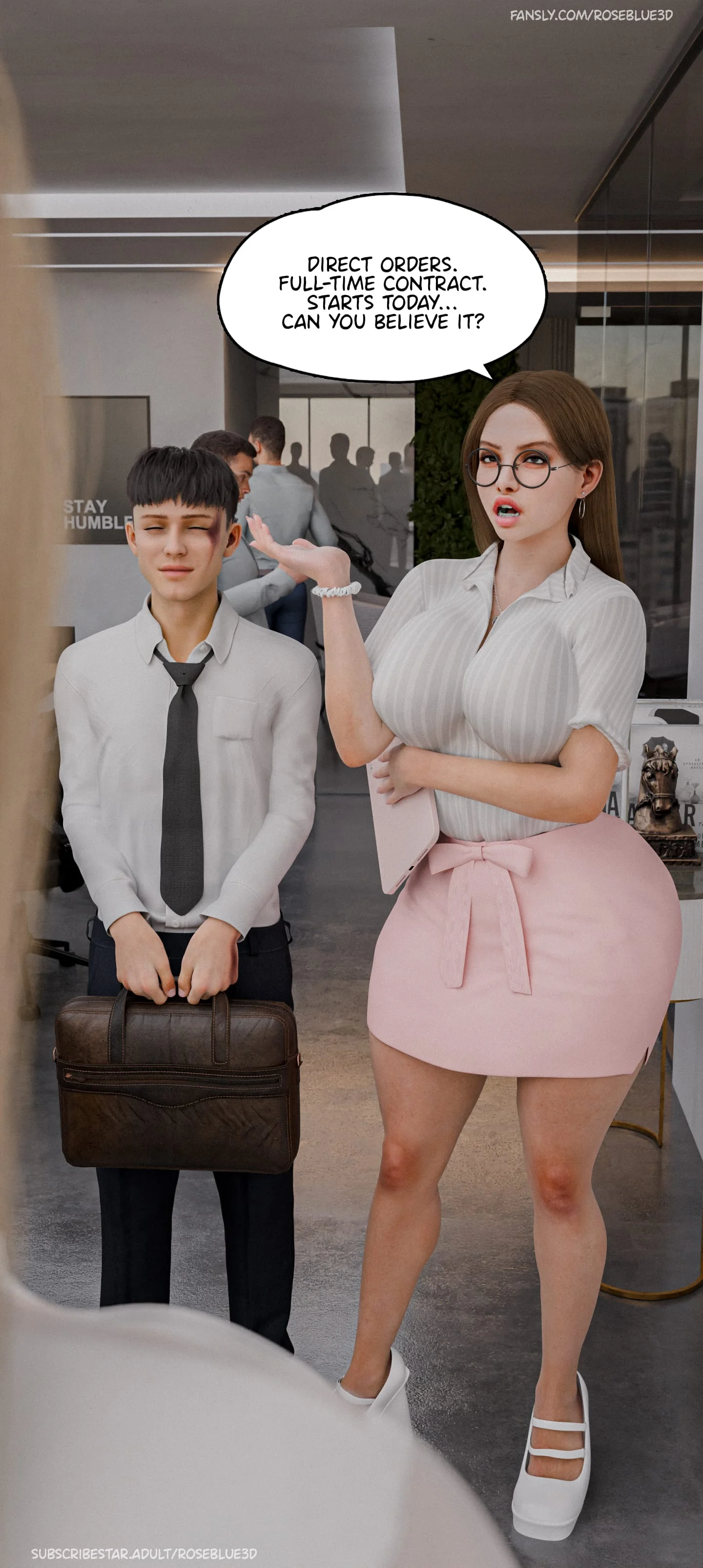 Dismissed [Rose Blue 3D] - 2 . Dismissed - Ch.2 - Page 39