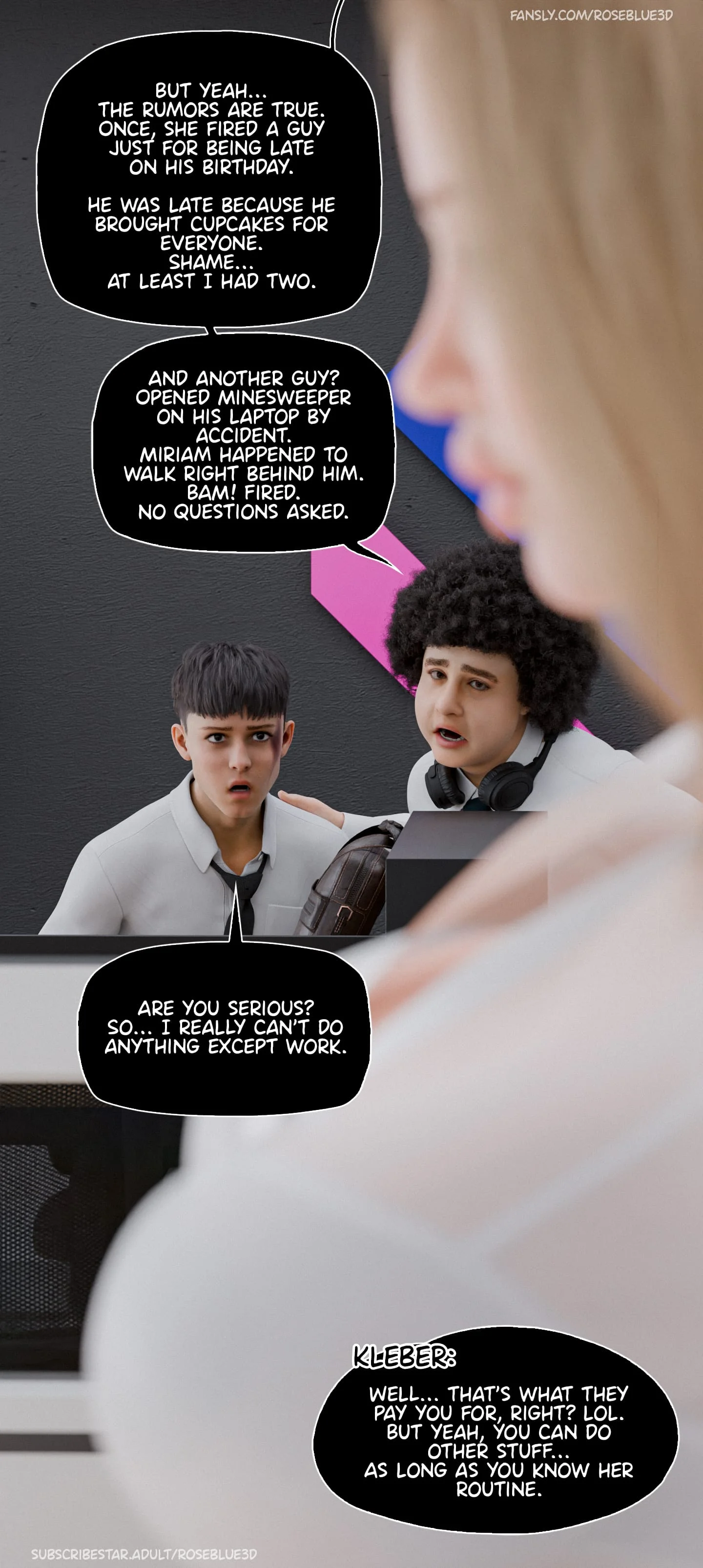 Dismissed [Rose Blue 3D] - 2 . Dismissed - Ch.2 - Page 71