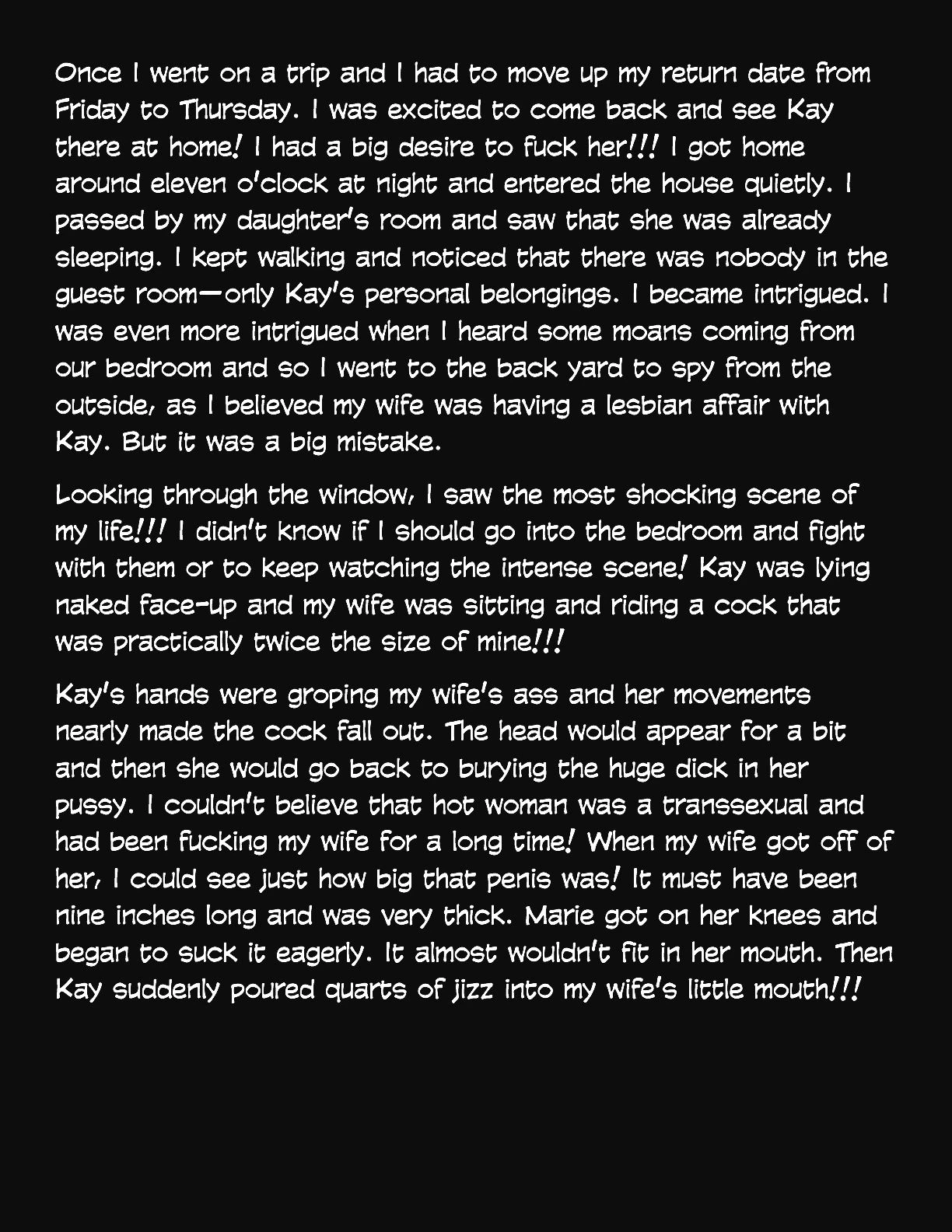 Animated Tales [WC | TF] - MY WIFE'S FRIEND HAD A SURPRISE - Page 3