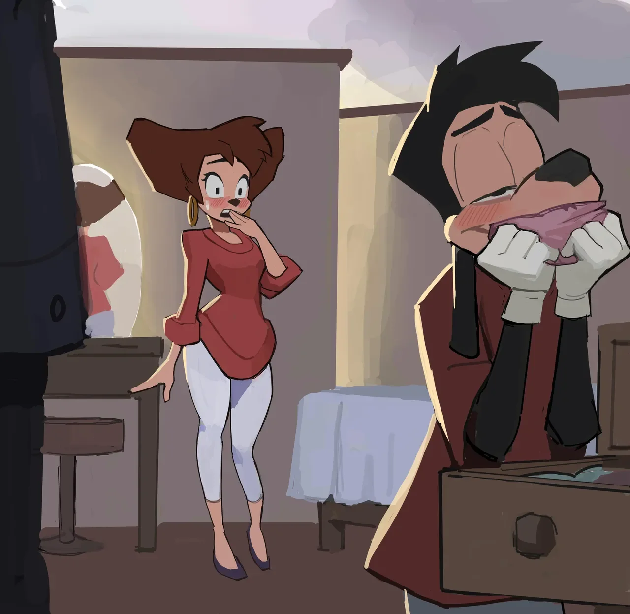 Peg X Max Caught – Discover Goof Troop - 1. Peg X Max Caught – Discover Goof Troop [Amugea] - Page 4