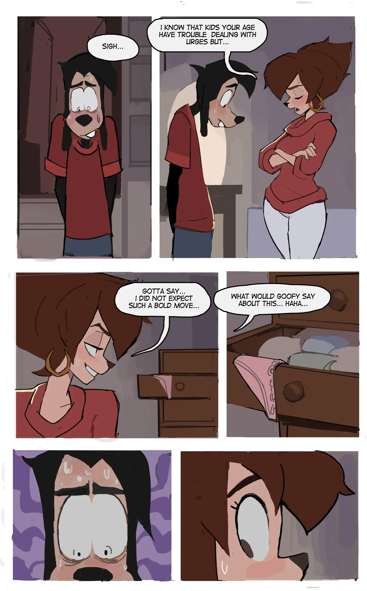 Peg X Max Caught – Discover Goof Troop - 1. Peg X Max Caught – Discover Goof Troop [Amugea] - Page 6