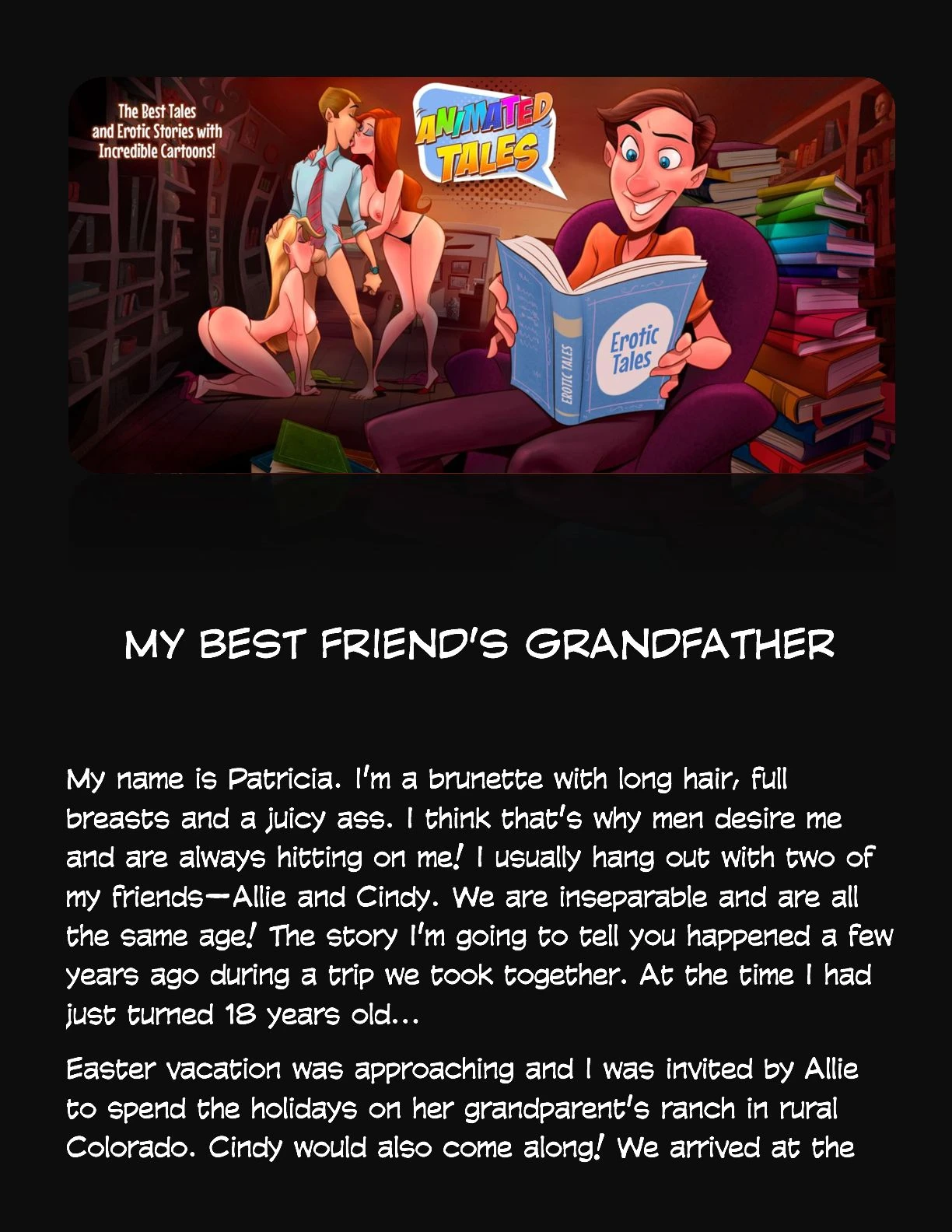 Animated Tales [WC | TF] - MY BEST FRIEND'S GRANDFATHER - Page 1