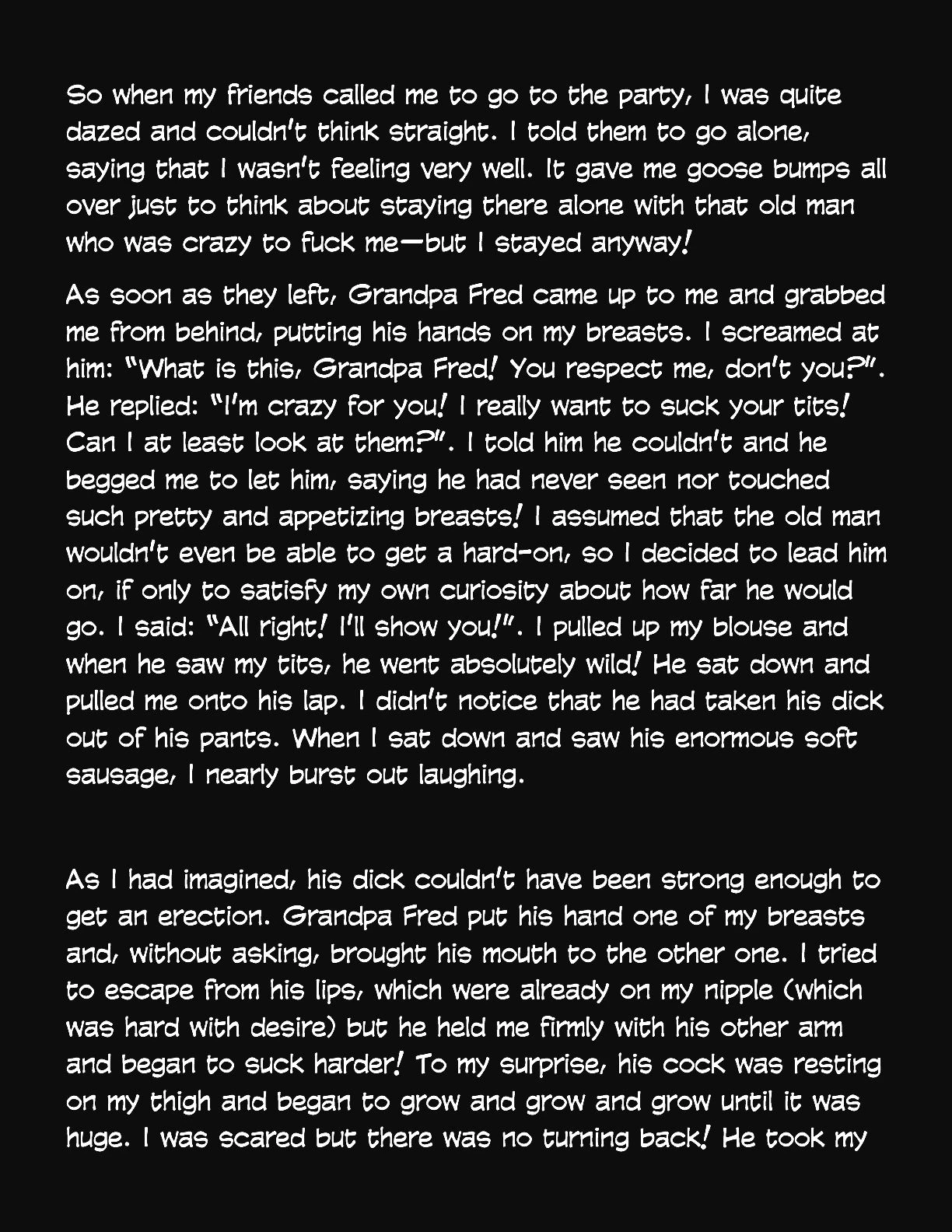 Animated Tales [WC | TF] - MY BEST FRIEND'S GRANDFATHER - Page 4