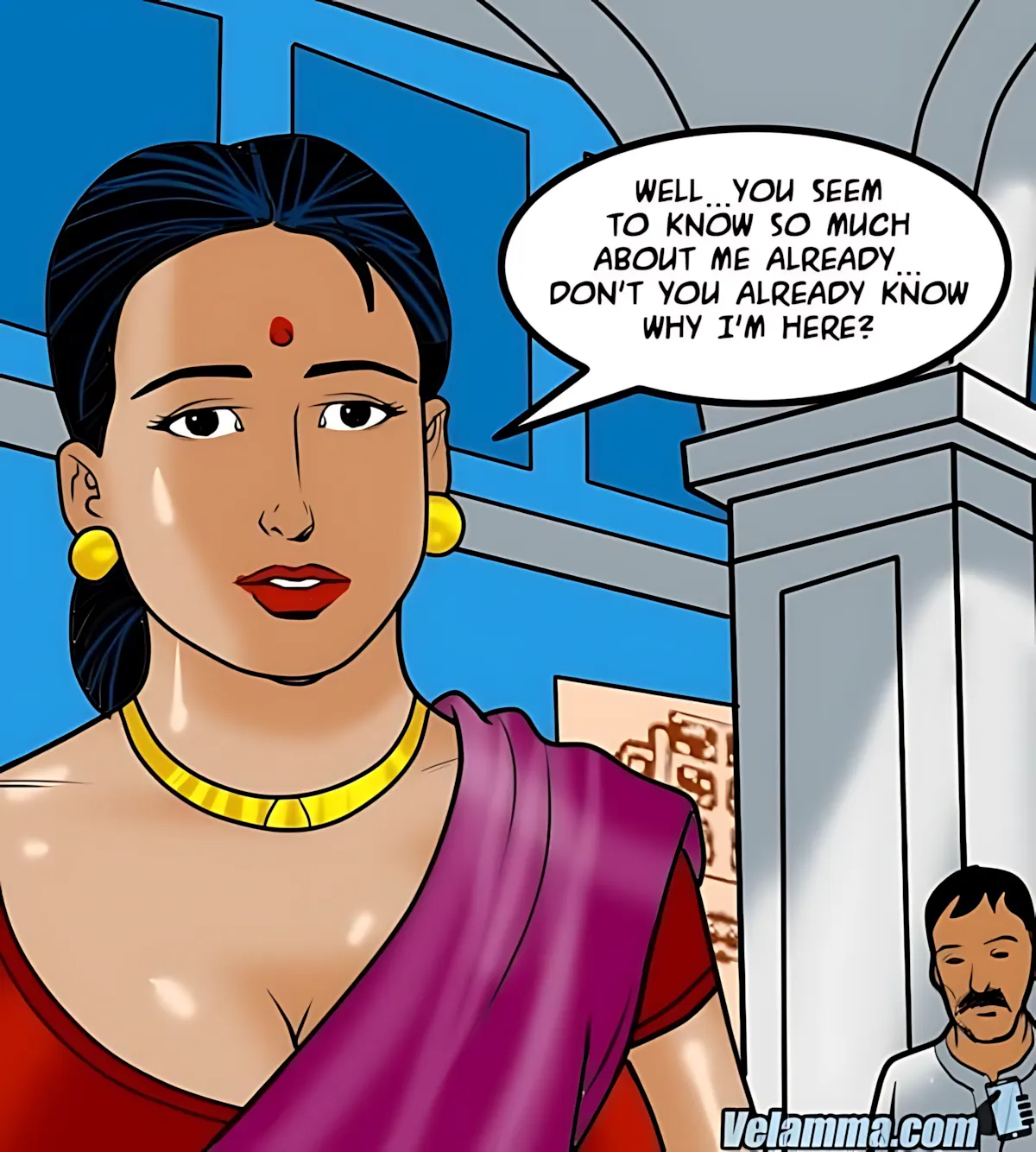 Velamma All Episodes Comics - 59 . Velamma - Episode 59 - Godmother - Page 18