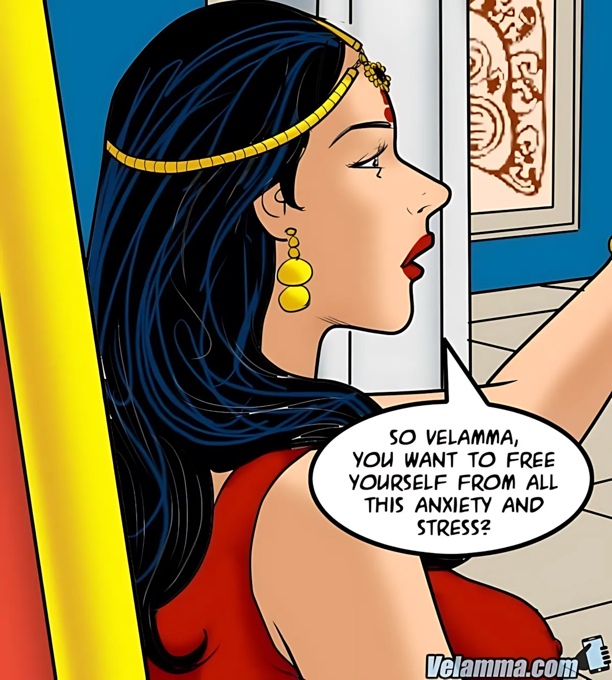 Velamma All Episodes Comics - 59 . Velamma - Episode 59 - Godmother - Page 35