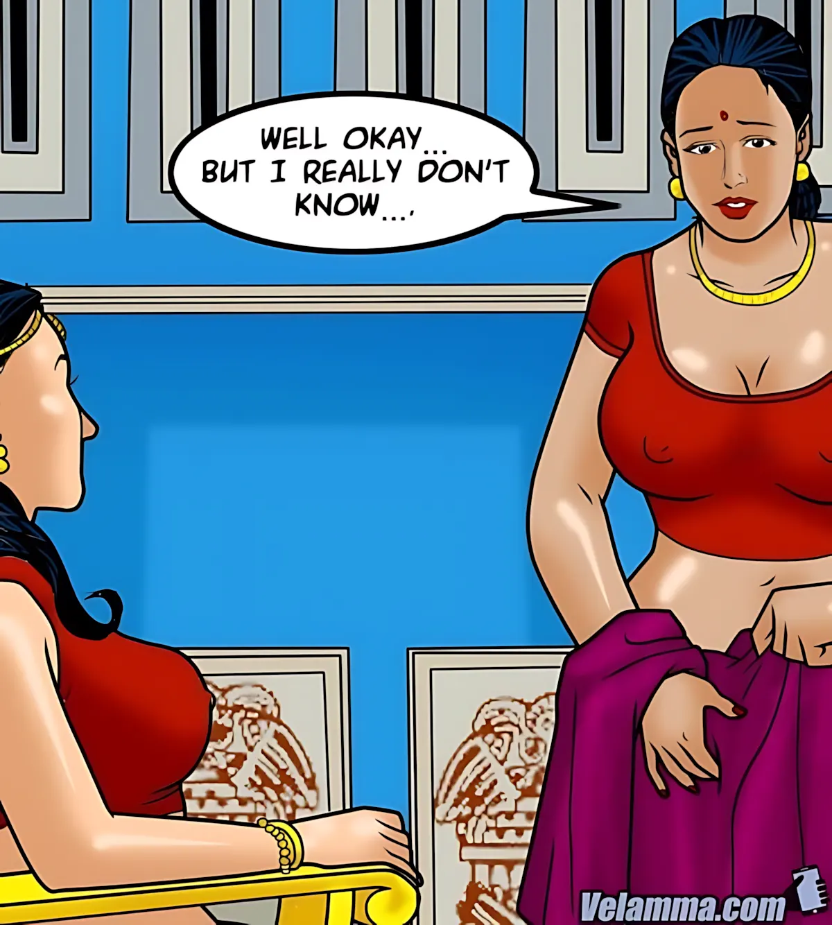 Velamma All Episodes Comics - 59 . Velamma - Episode 59 - Godmother - Page 42