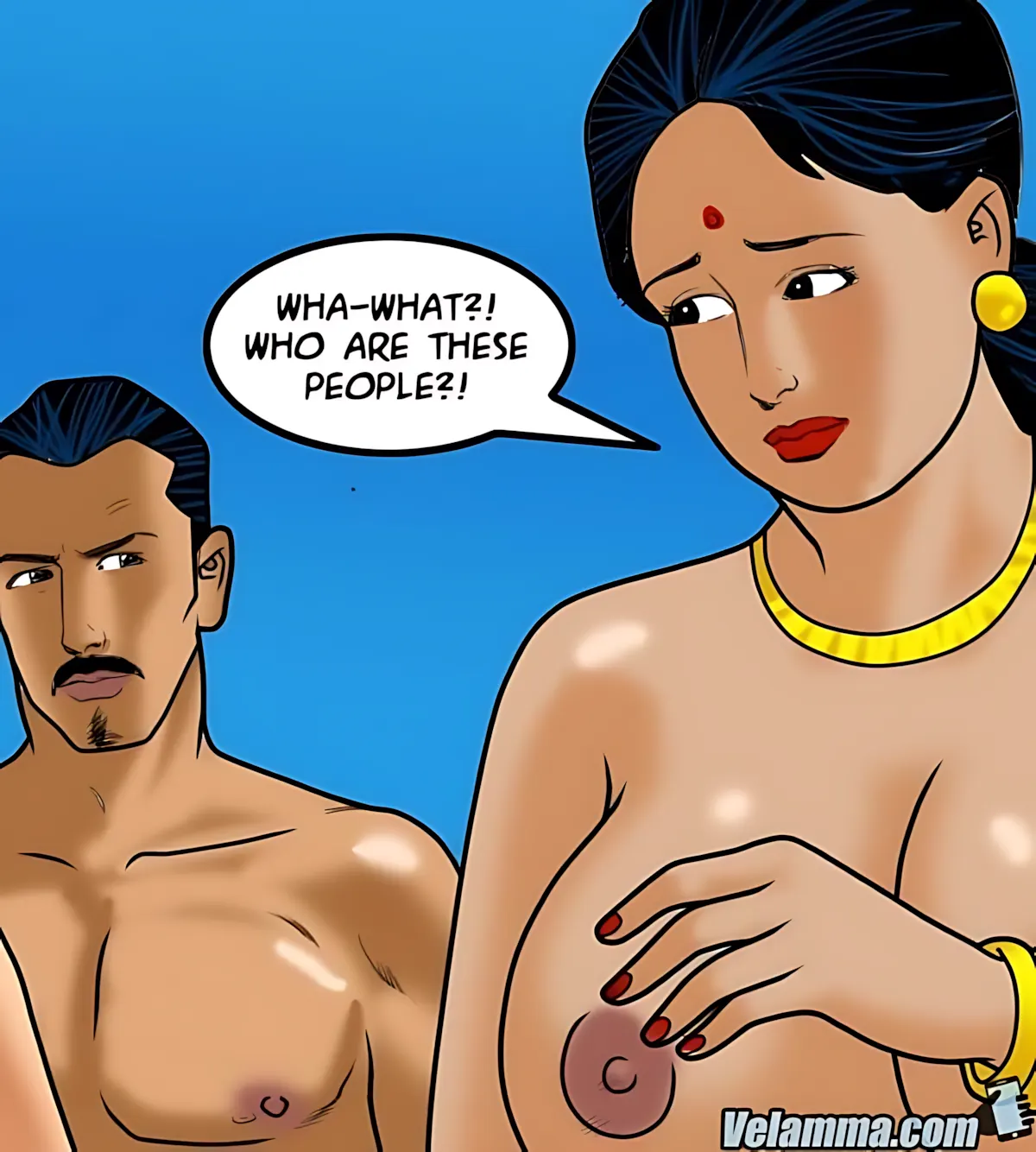 Velamma All Episodes Comics - 59 . Velamma - Episode 59 - Godmother - Page 57