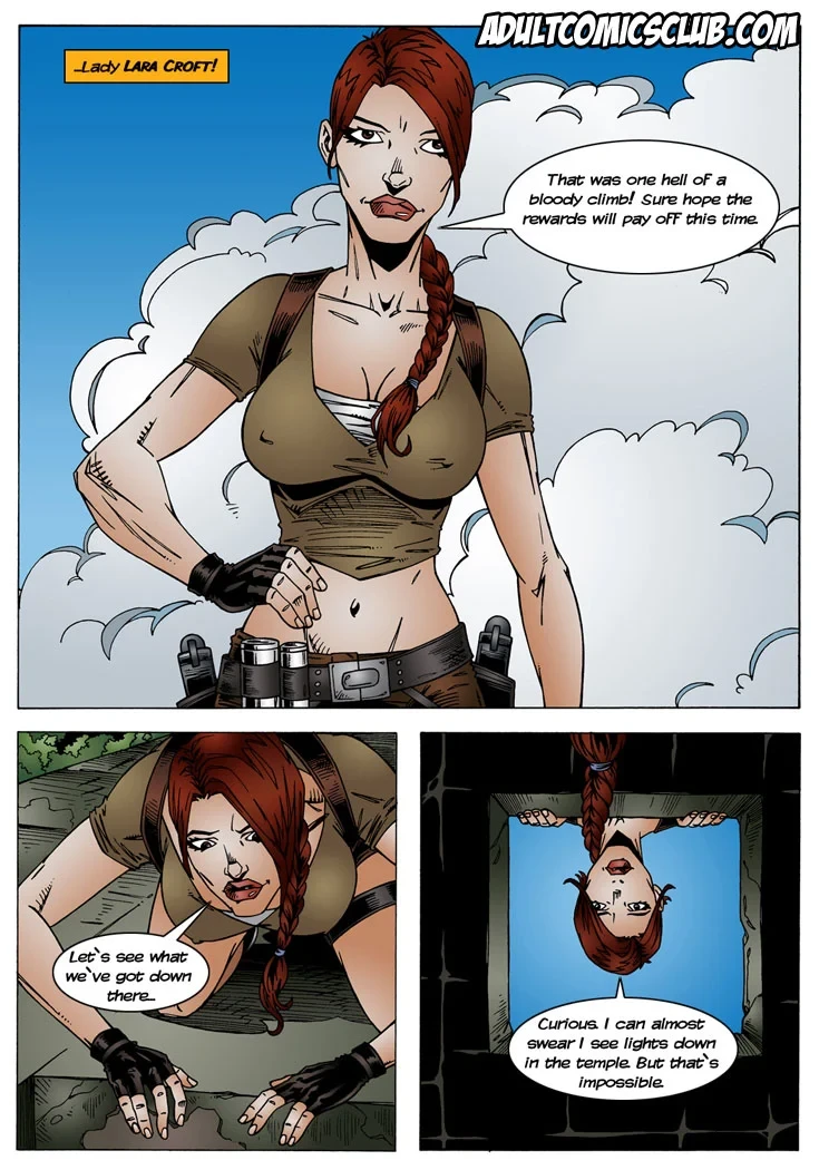 Lara Croft (Tomb Raider) [AdultComicsClub] - 1 . Lara Croft - Chapter 1 (Tomb Raider) [AdultComicsClub] - Page 2