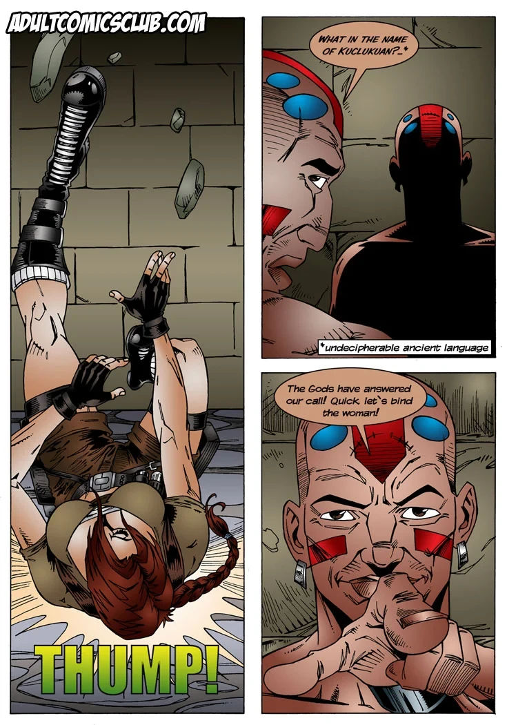 Lara Croft (Tomb Raider) [AdultComicsClub] - 1 . Lara Croft - Chapter 1 (Tomb Raider) [AdultComicsClub] - Page 4