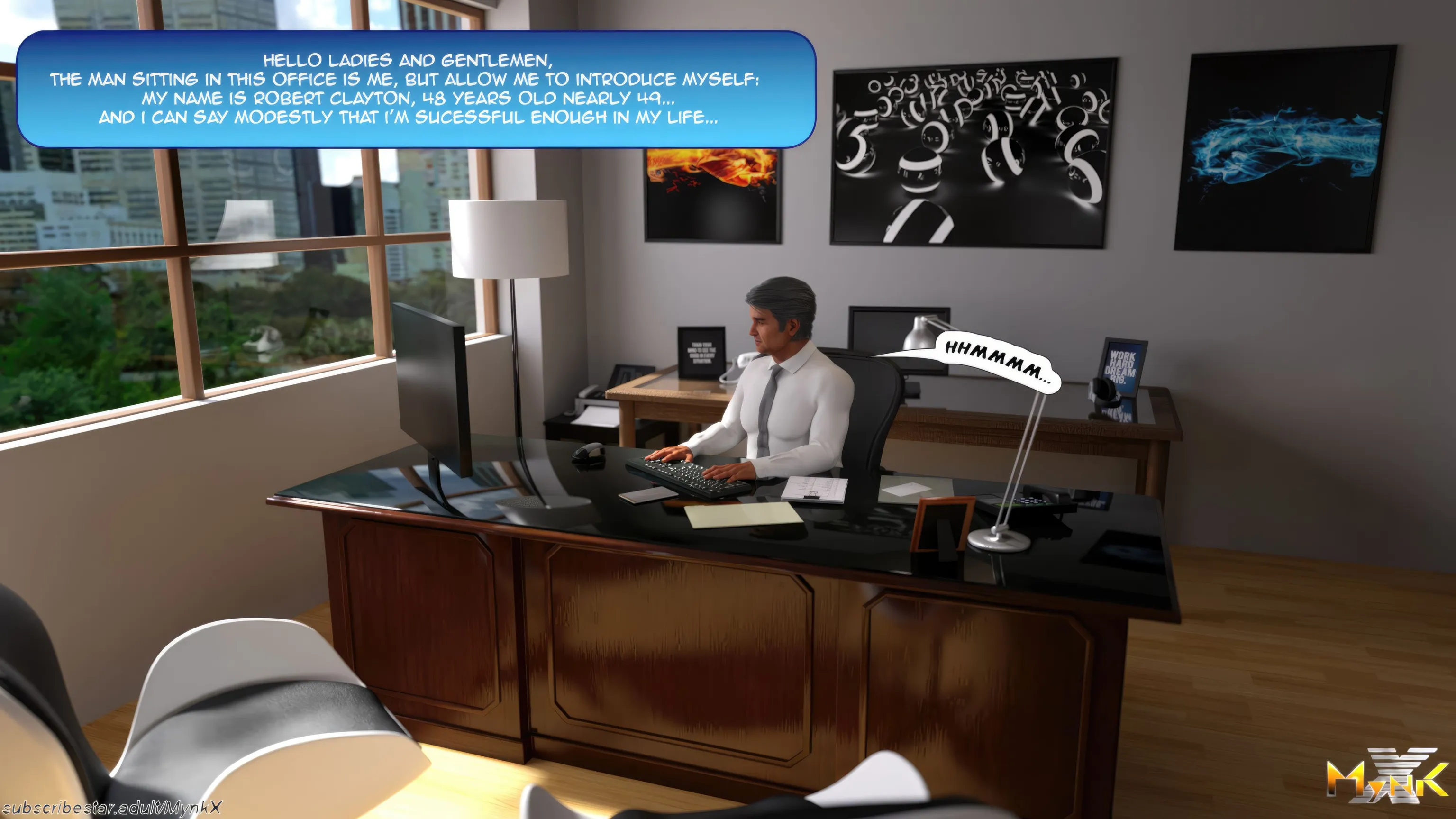 The Young Secretary [Mynkx] - 1 . The Young Secretary - Chapter 1 - Page 3