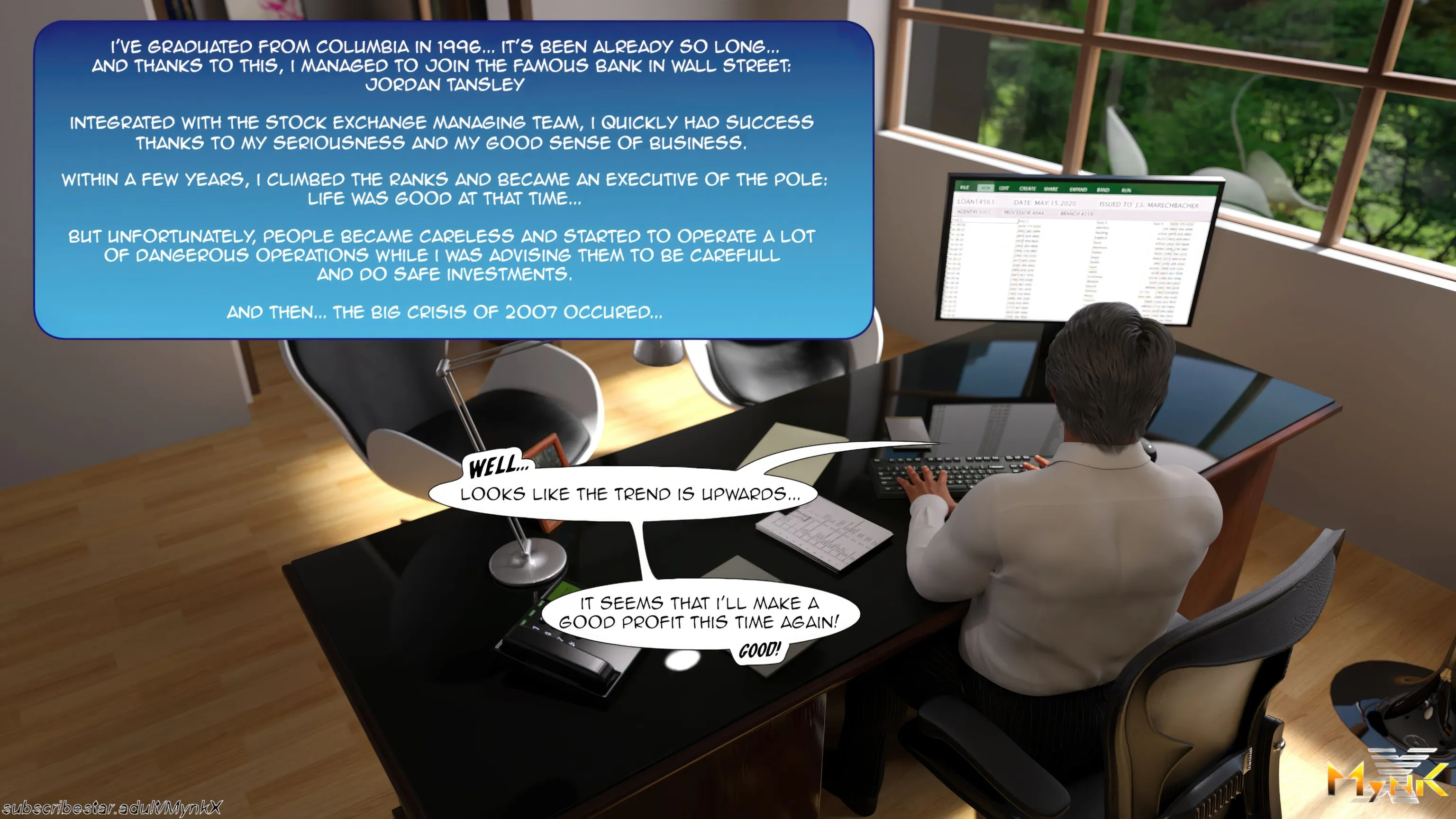 The Young Secretary [Mynkx] - 1 . The Young Secretary - Chapter 1 - Page 4