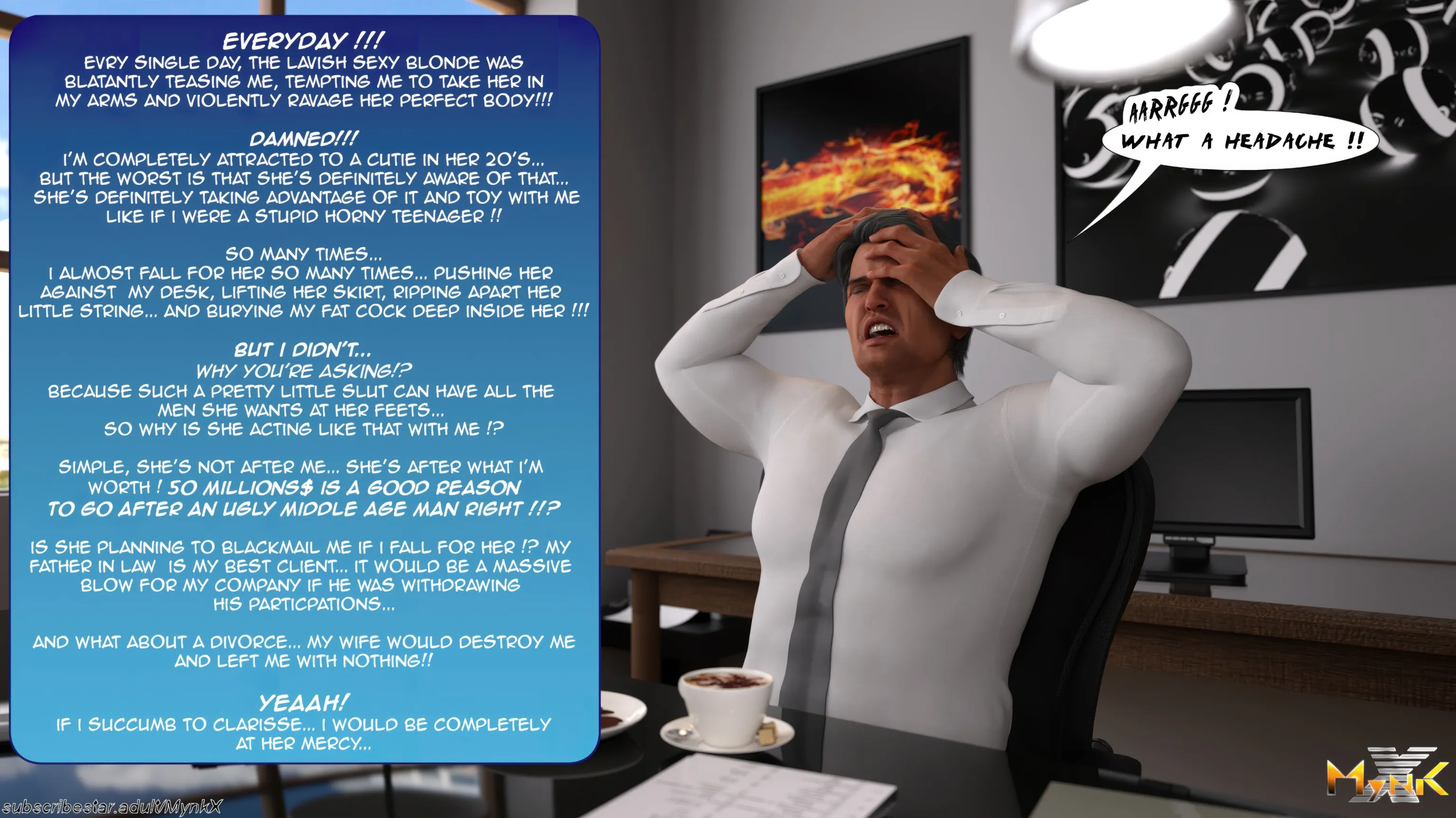 The Young Secretary [Mynkx] - 1 . The Young Secretary - Chapter 1 - Page 19