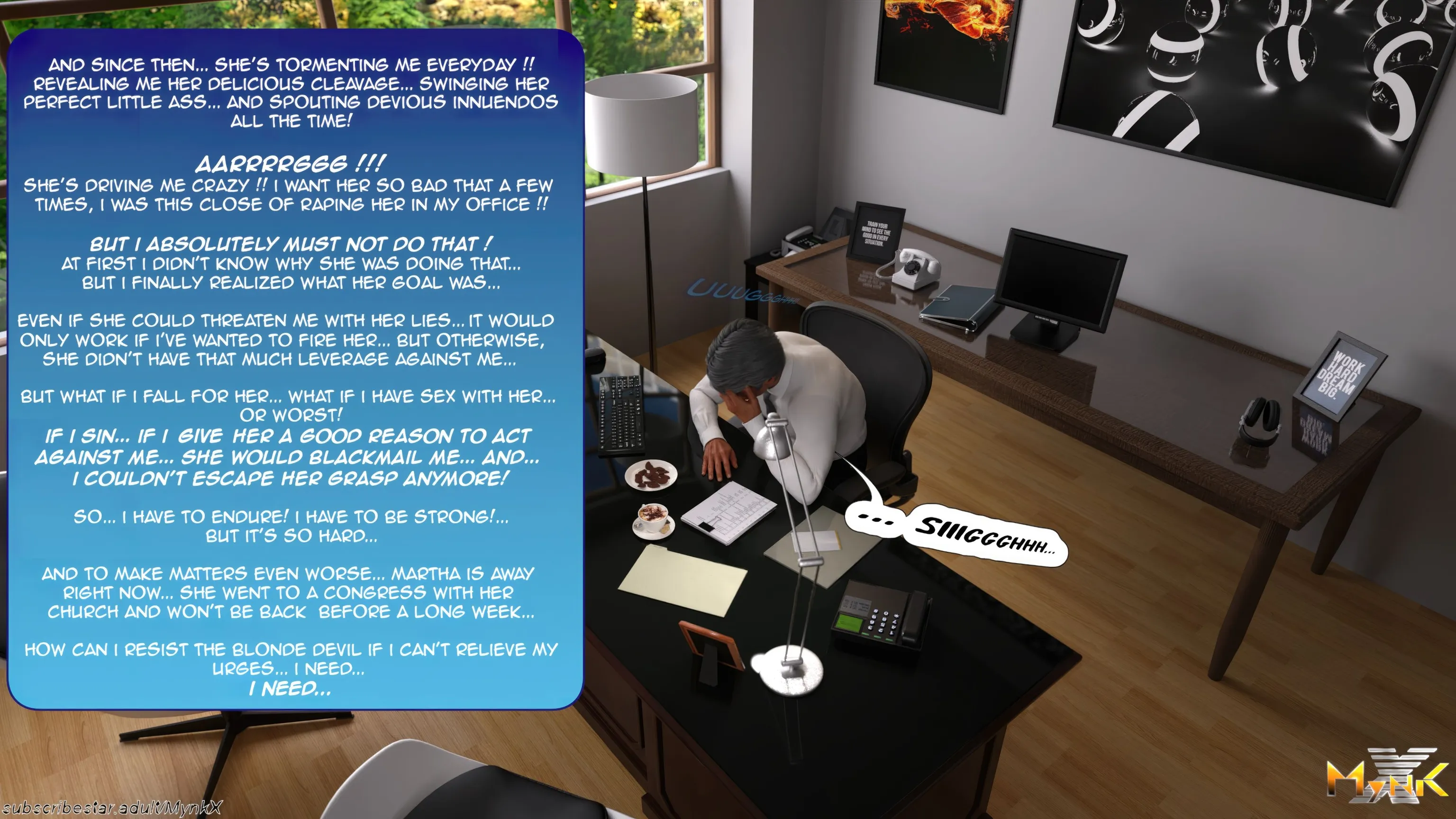 The Young Secretary [Mynkx] - 1 . The Young Secretary - Chapter 1 - Page 42