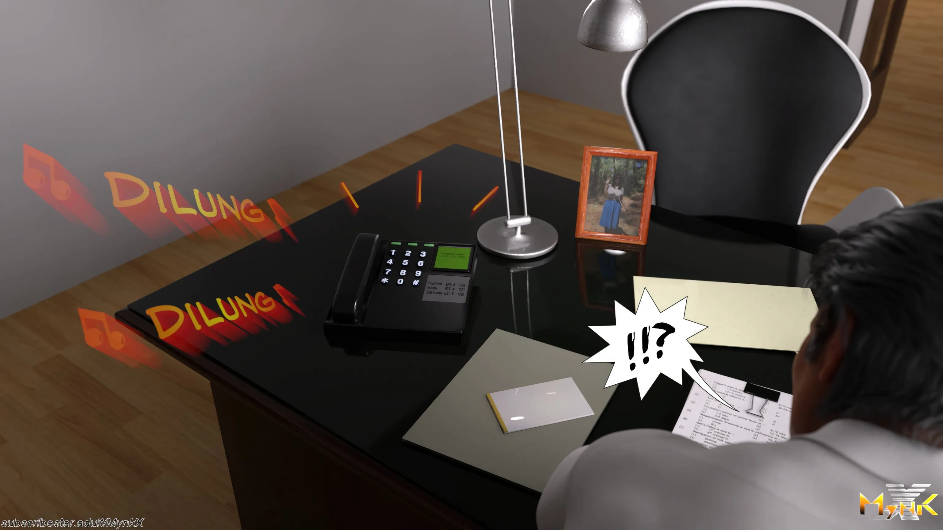 The Young Secretary [Mynkx] - 1 . The Young Secretary - Chapter 1 - Page 43