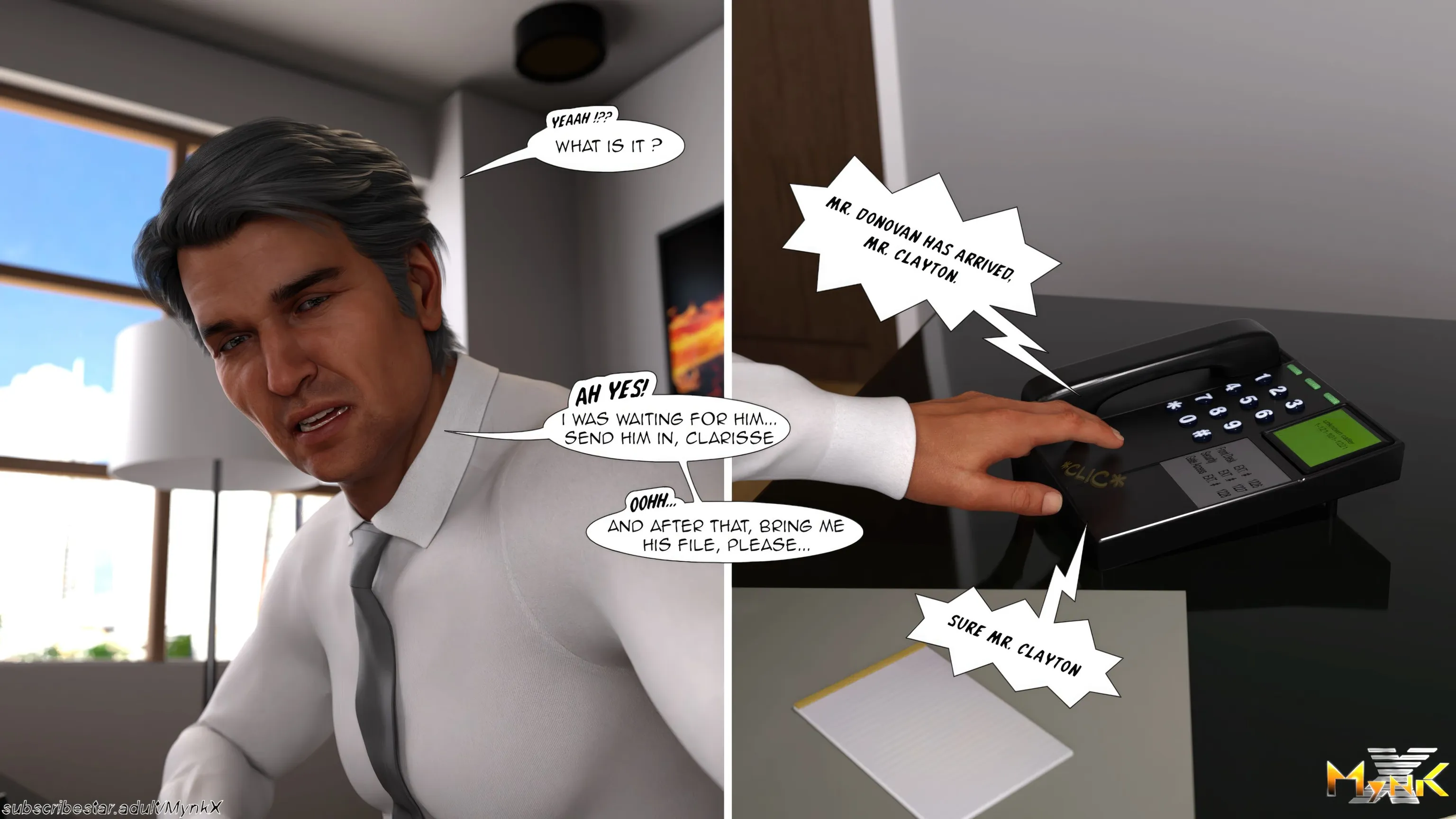The Young Secretary [Mynkx] - 1 . The Young Secretary - Chapter 1 - Page 44