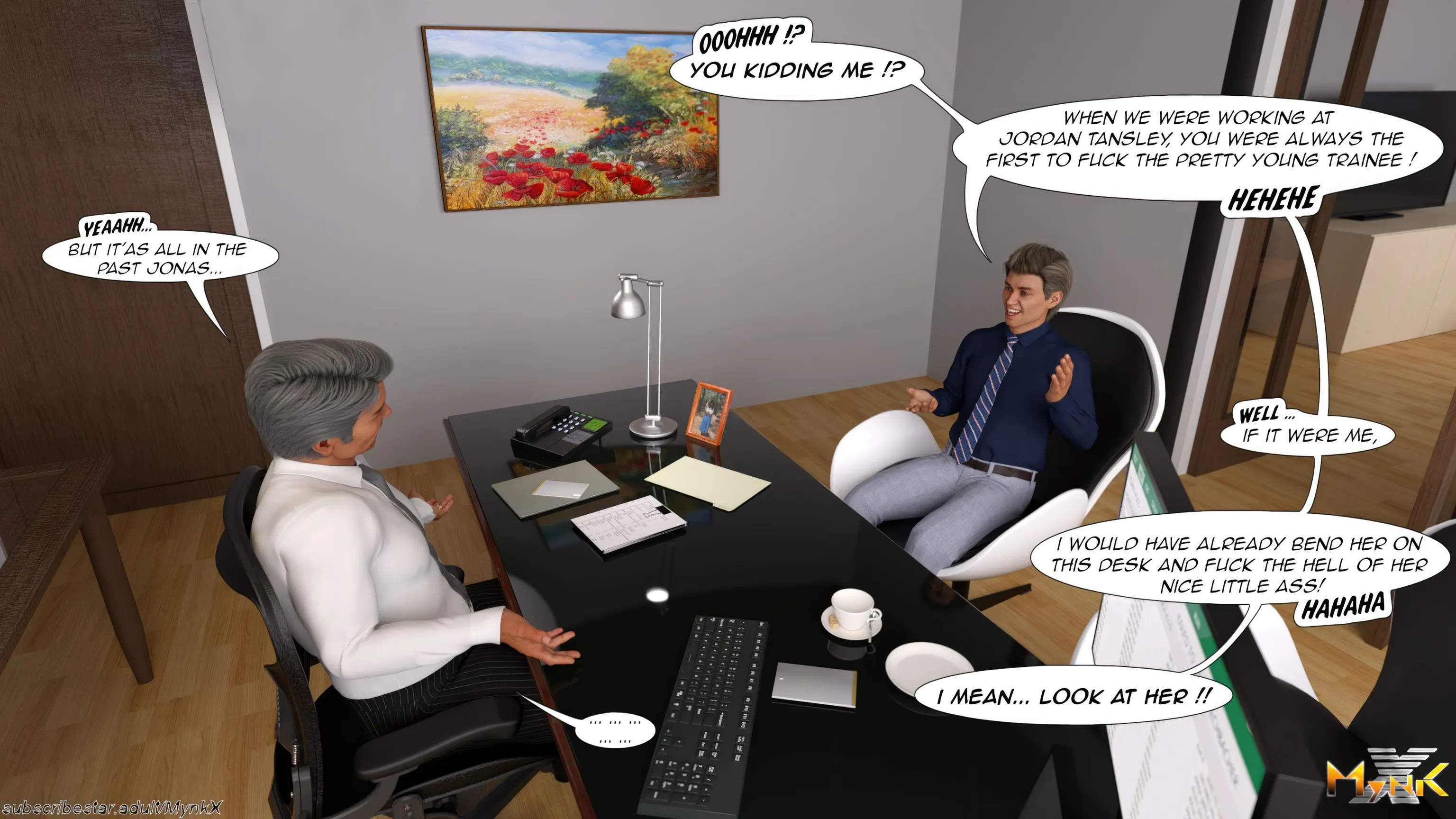 The Young Secretary [Mynkx] - 1 . The Young Secretary - Chapter 1 - Page 50