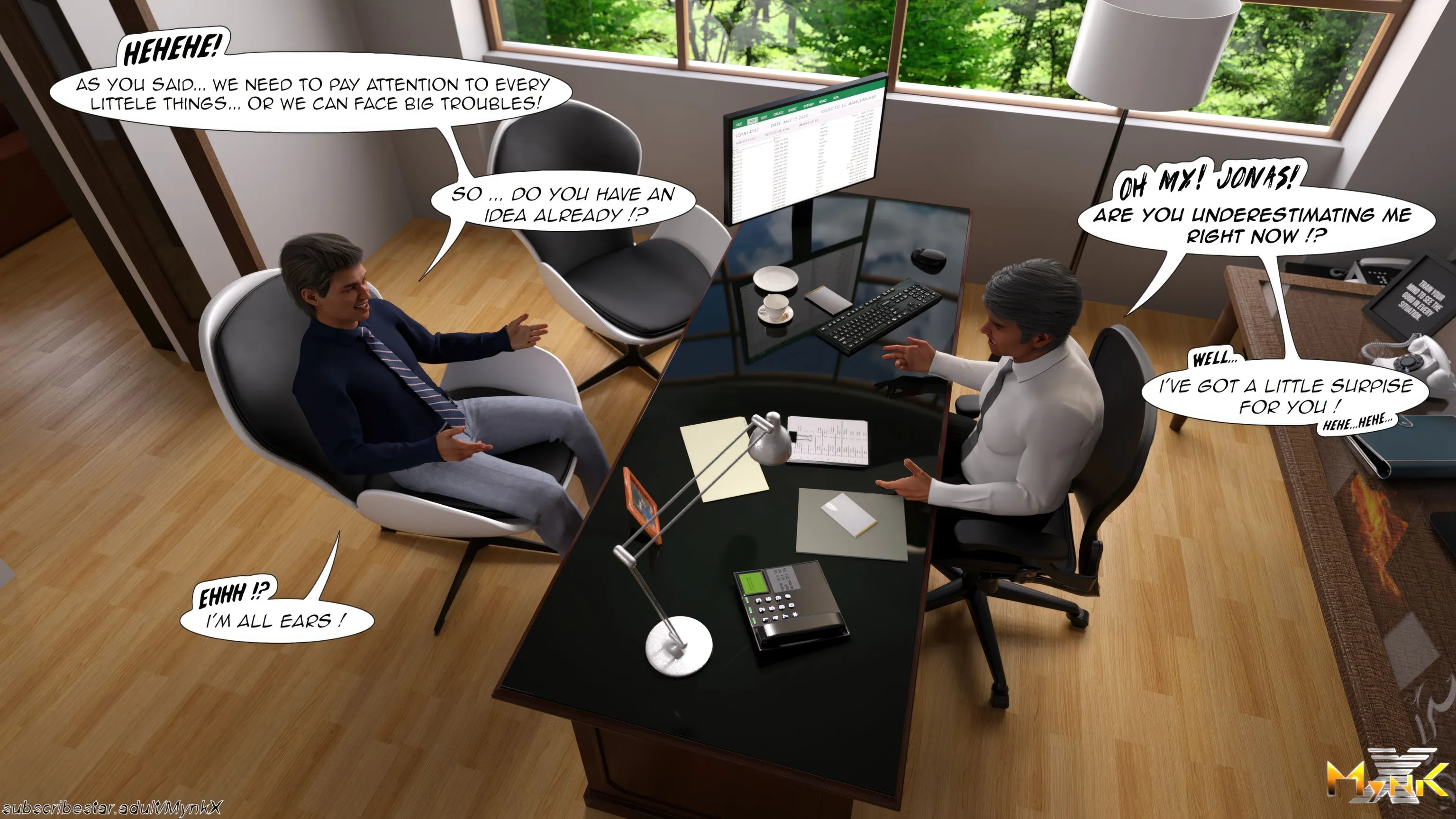The Young Secretary [Mynkx] - 1 . The Young Secretary - Chapter 1 - Page 52