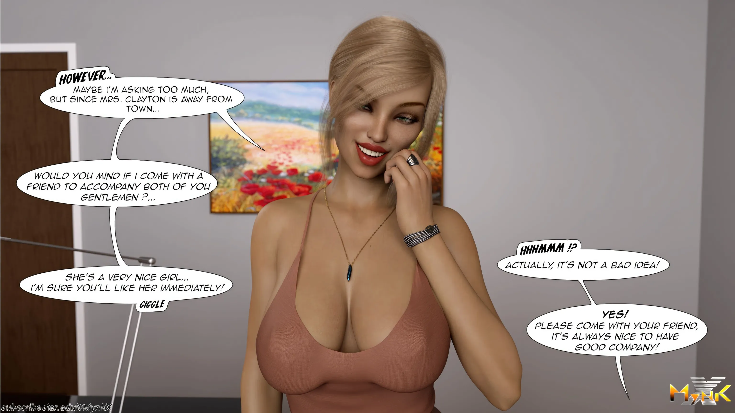 The Young Secretary [Mynkx] - 1 . The Young Secretary - Chapter 1 - Page 60