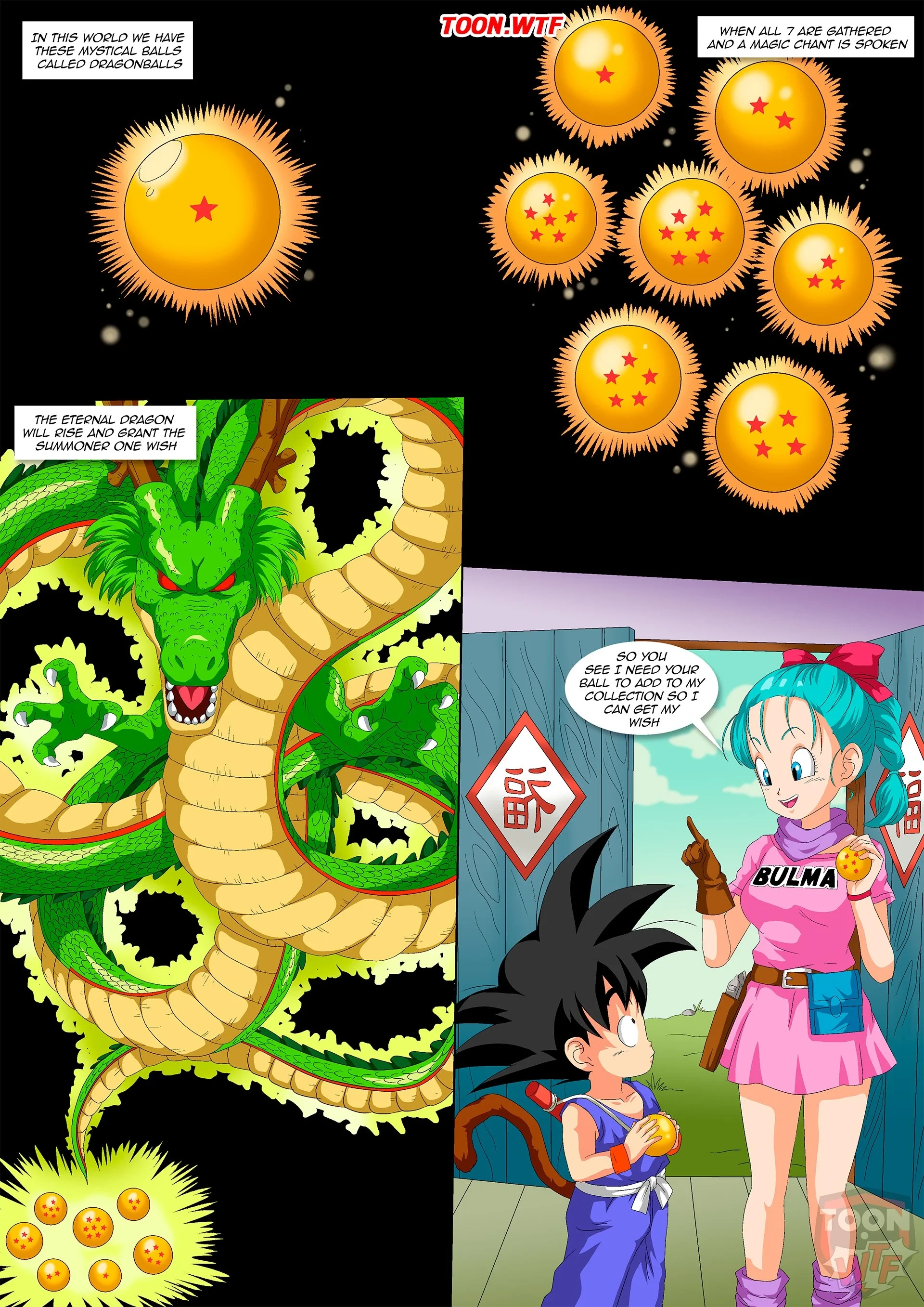 Hands Off Dragon Balls (Dragon Ball) [Palcomix] - 1 . Hands Off Dragon Balls - (Dragon Ball) [Palcomix] - Page 2