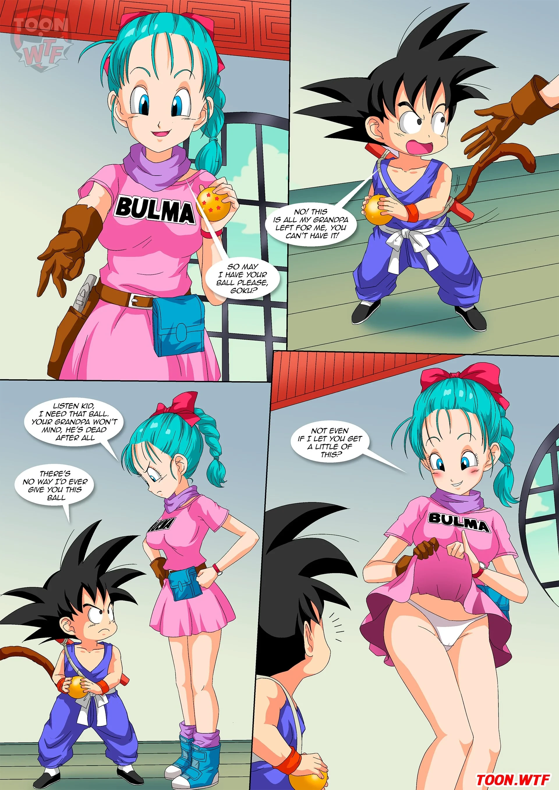Hands Off Dragon Balls (Dragon Ball) [Palcomix] - 1 . Hands Off Dragon Balls - (Dragon Ball) [Palcomix] - Page 3