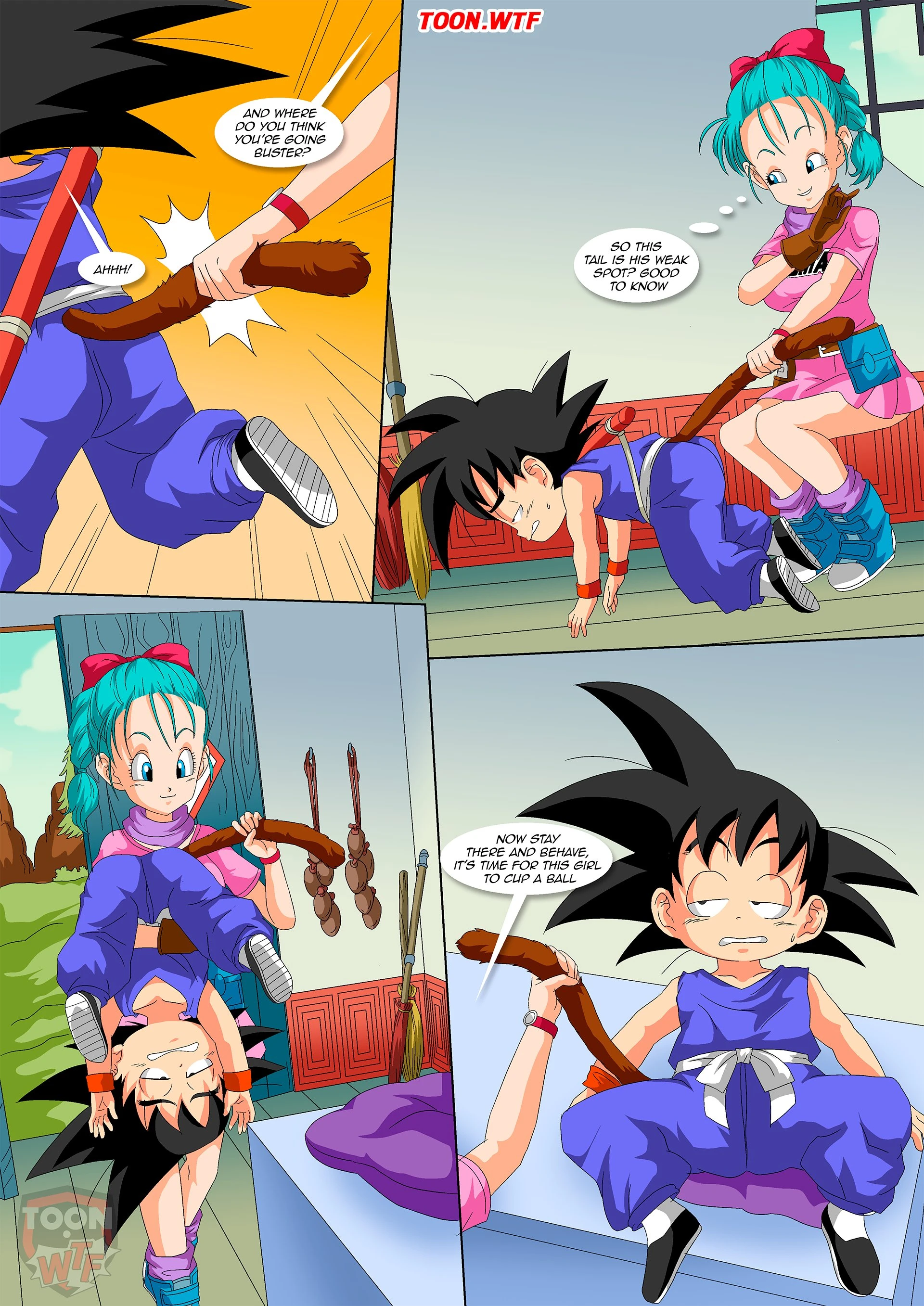 Hands Off Dragon Balls (Dragon Ball) [Palcomix] - 1 . Hands Off Dragon Balls - (Dragon Ball) [Palcomix] - Page 5