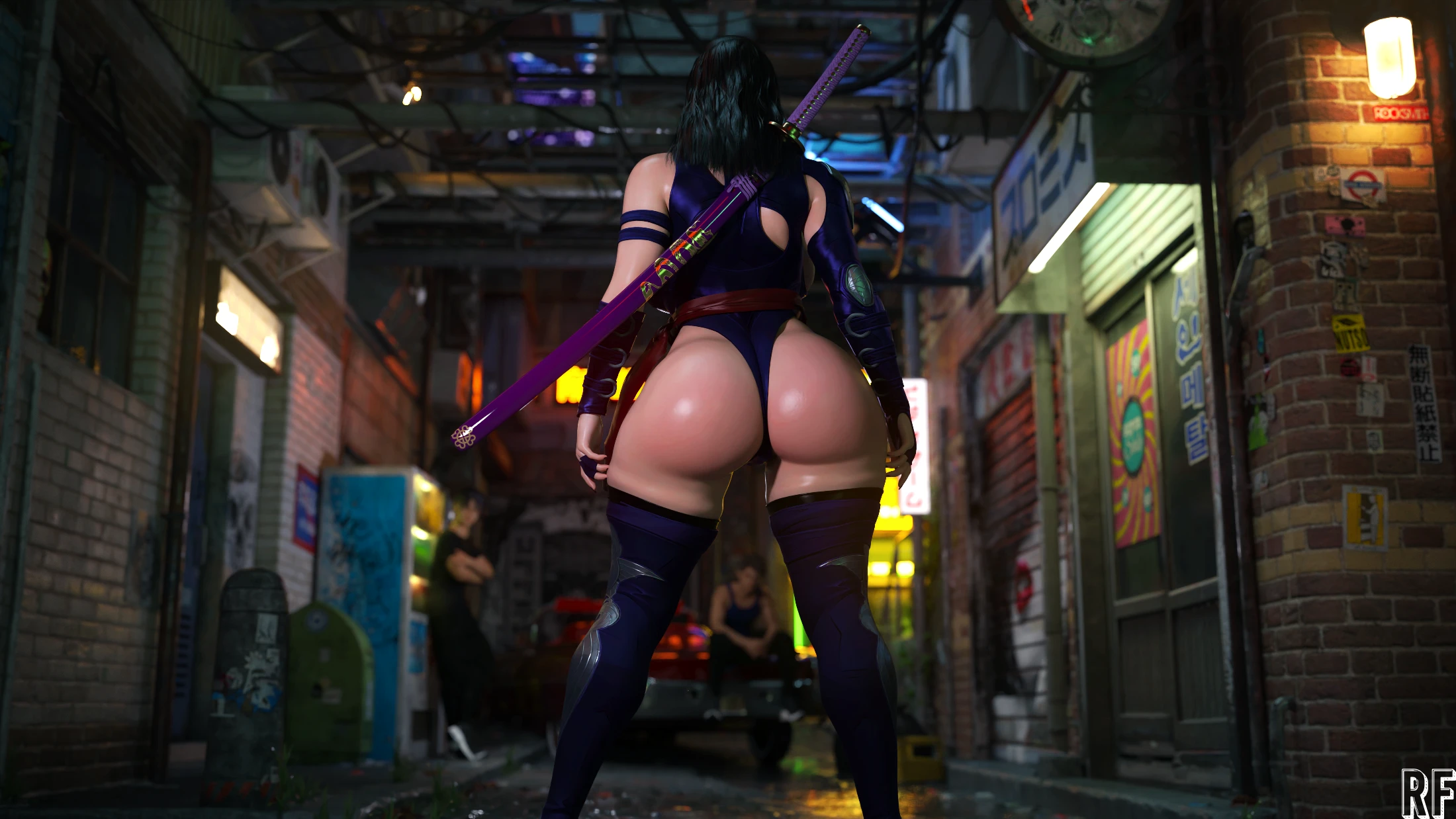 Psylocke (X-Men) - 1 . Psylocke - Chapter 1 [Rude Frog] - Page 4