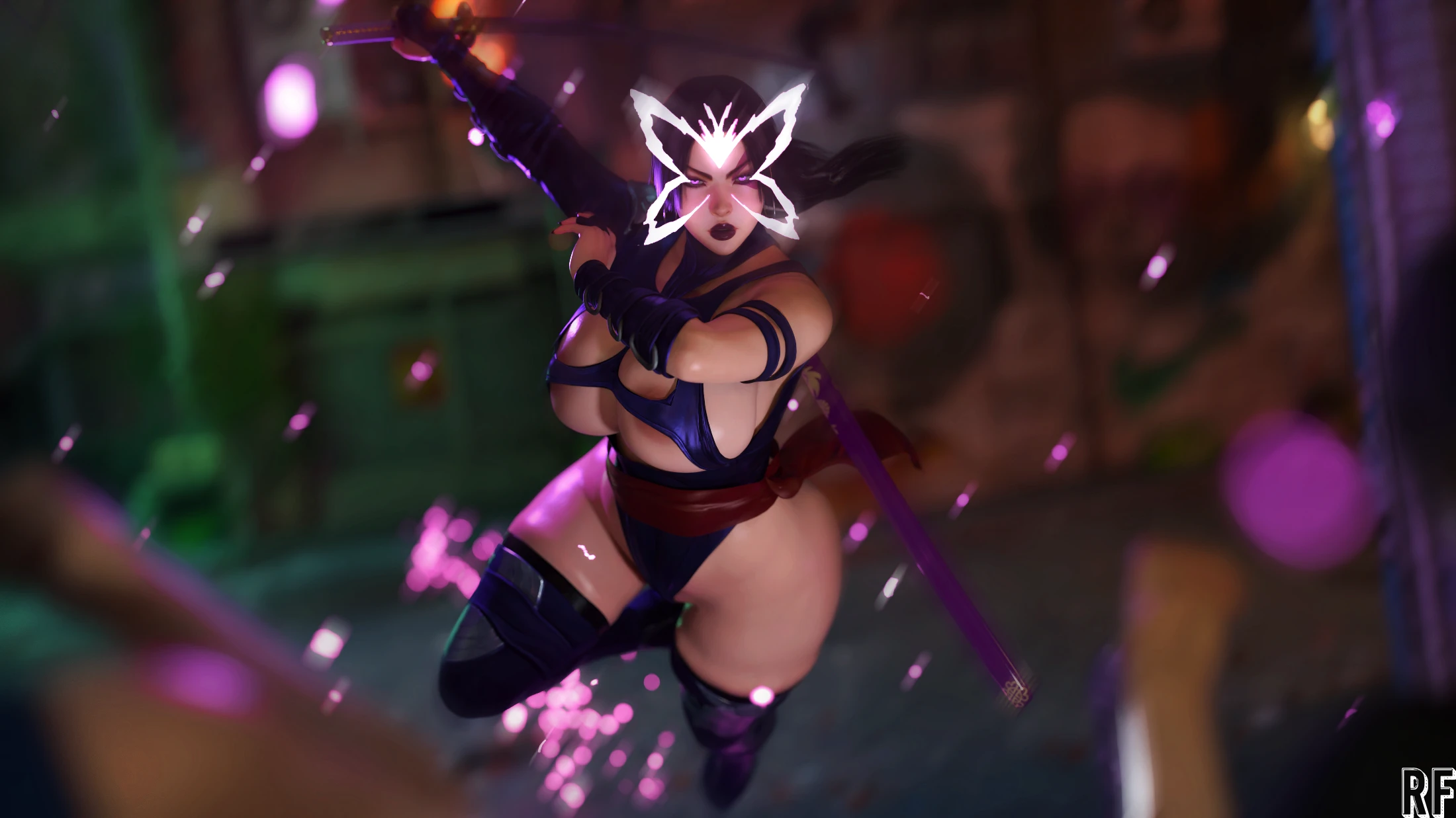 Psylocke (X-Men) - 1 . Psylocke - Chapter 1 [Rude Frog] - Page 6